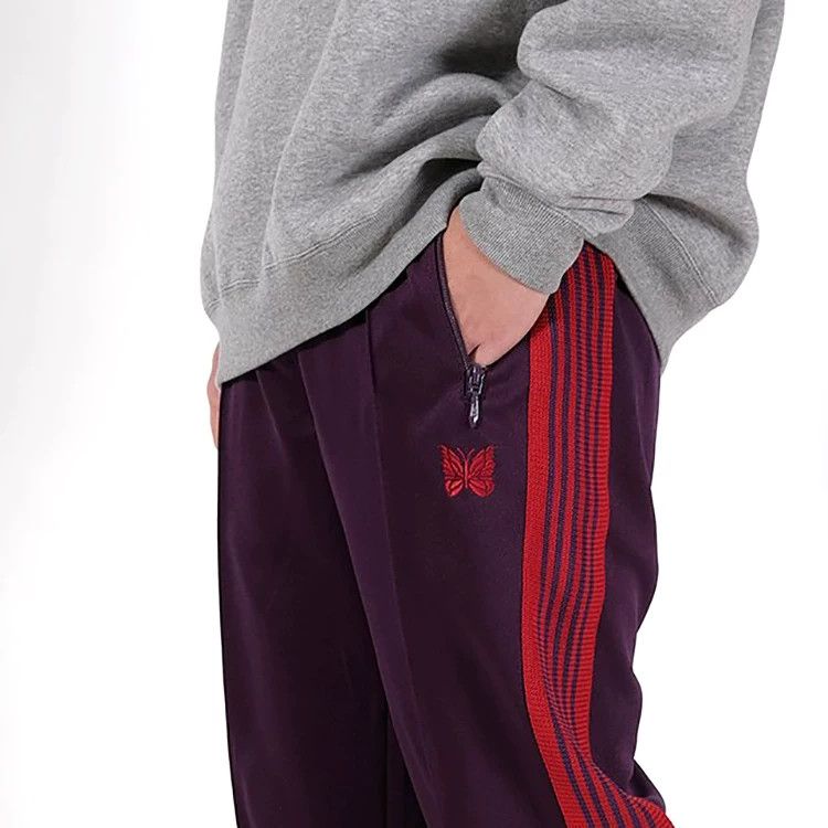 Needles Needles Purple Track Pants Size US 28 / EU 44 - 1 Thumbnail