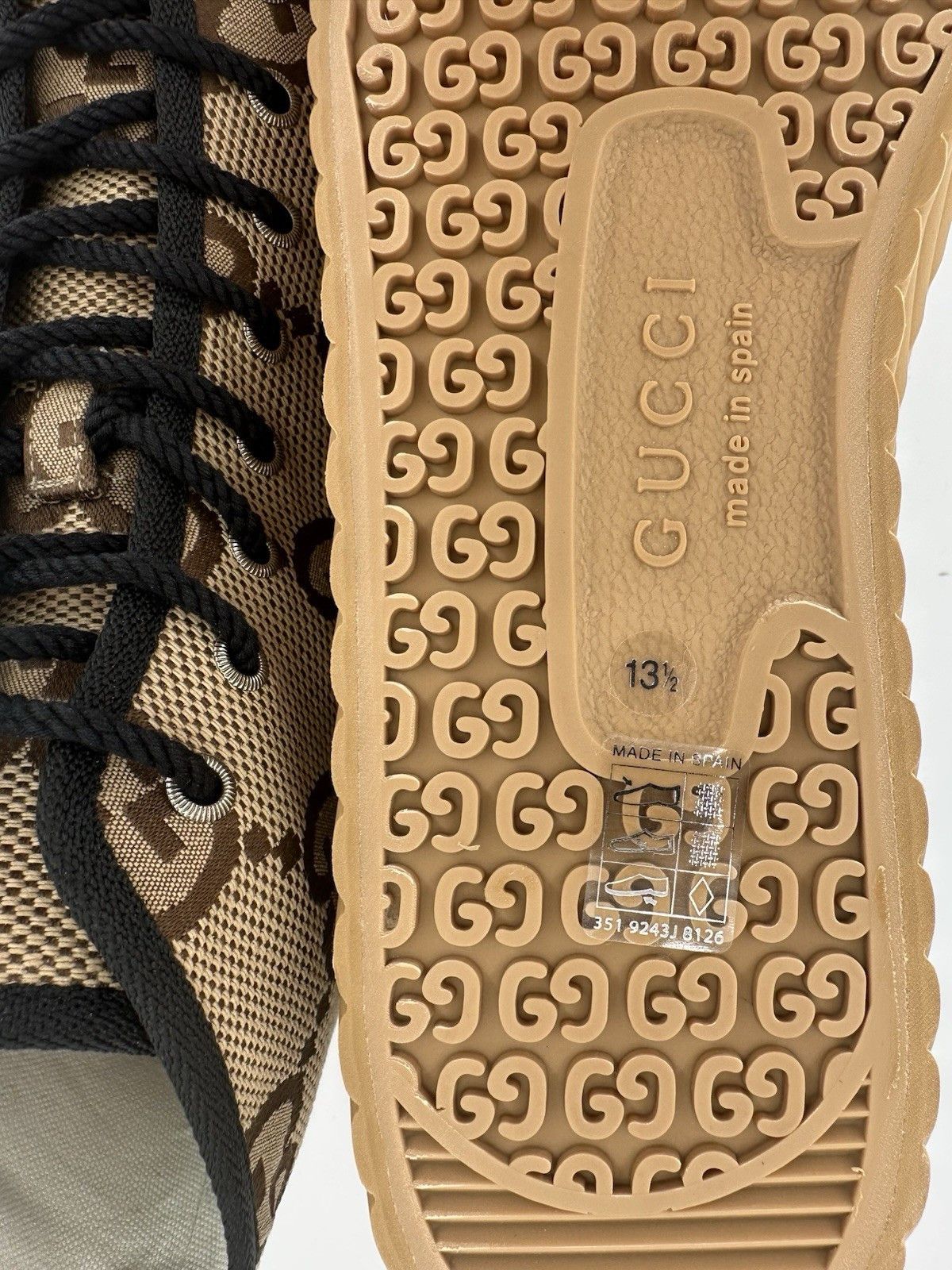 Gucci New Gucci Sneakers Men's Size-EU-47,5 / UK-13,5 / US-14,5 Size US 14 / EU 47 - 8 Thumbnail