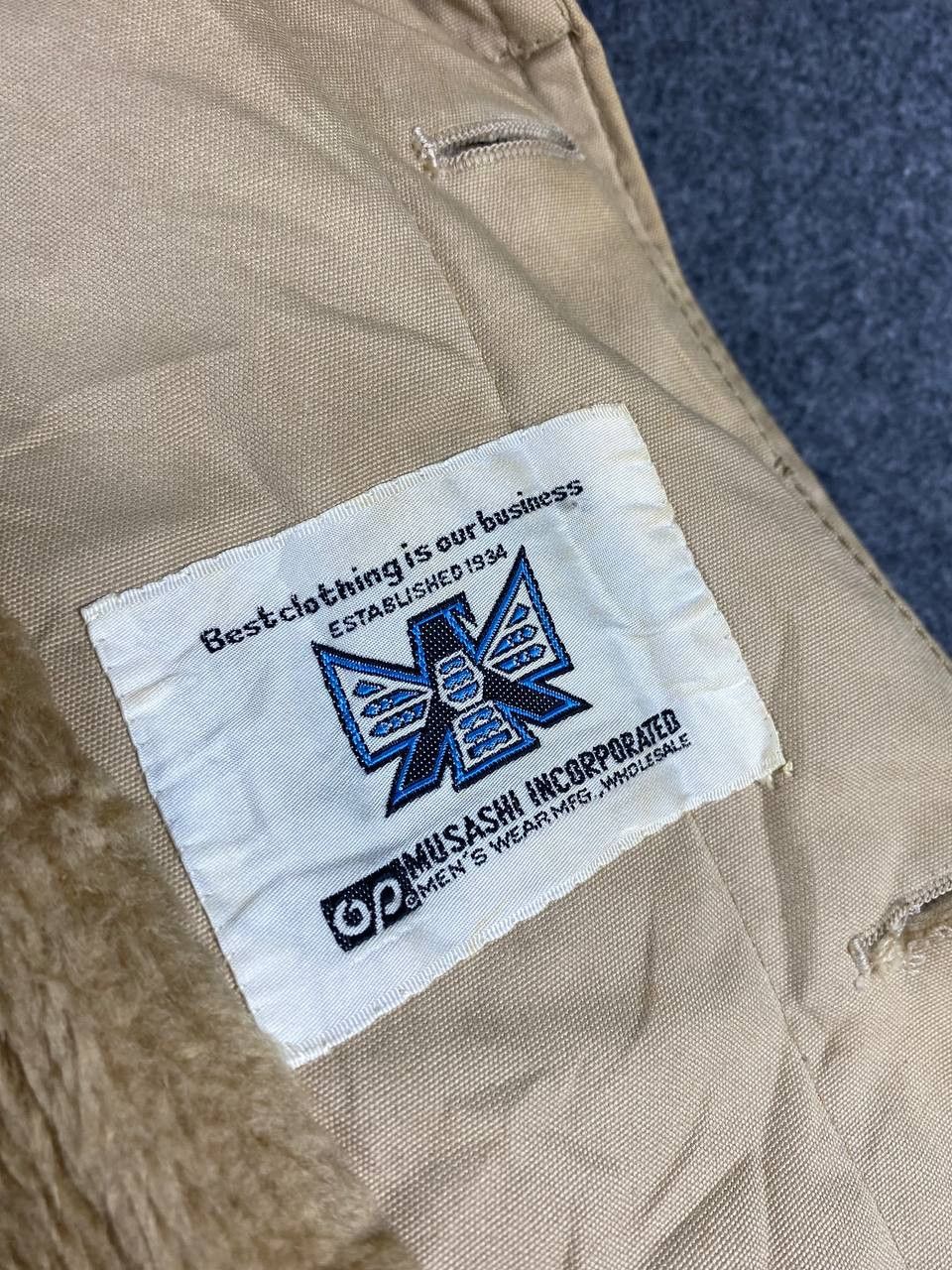 Japanese Brand mr musashi japanese brand long jacket sherpa lining Size US L / EU 52-54 / 3 - 7 Thumbnail