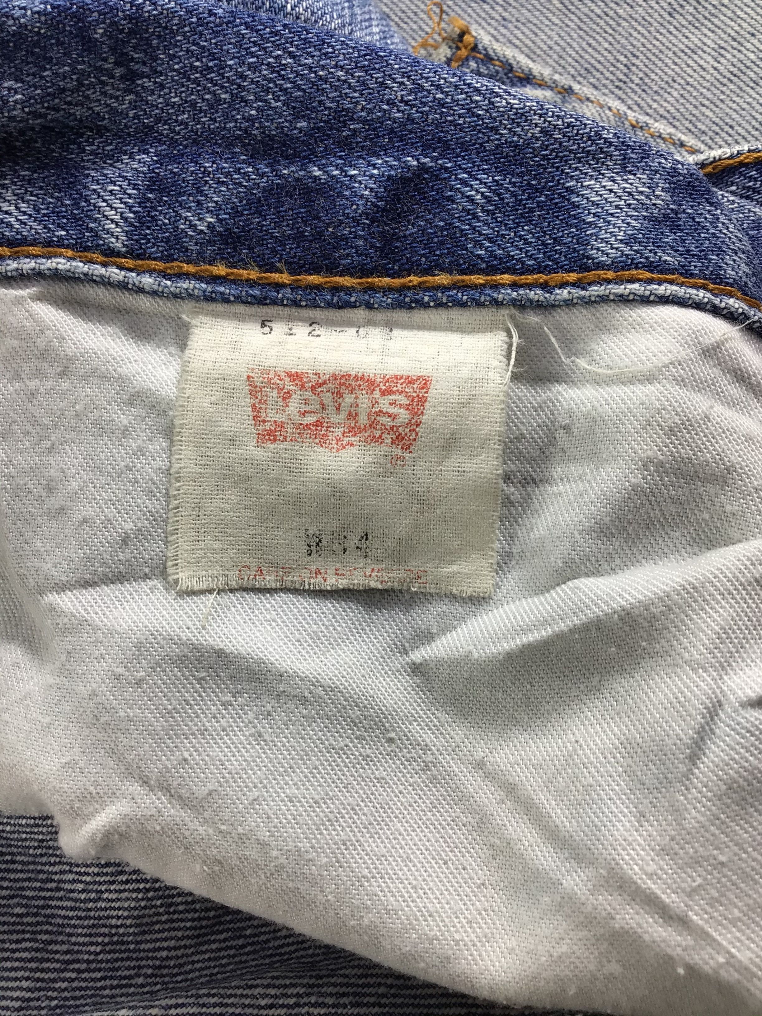 Levi's Vintage Levis 512 Jeans Faded Blue Denim KJ024 Size US 34 / EU 50 - 11 Thumbnail