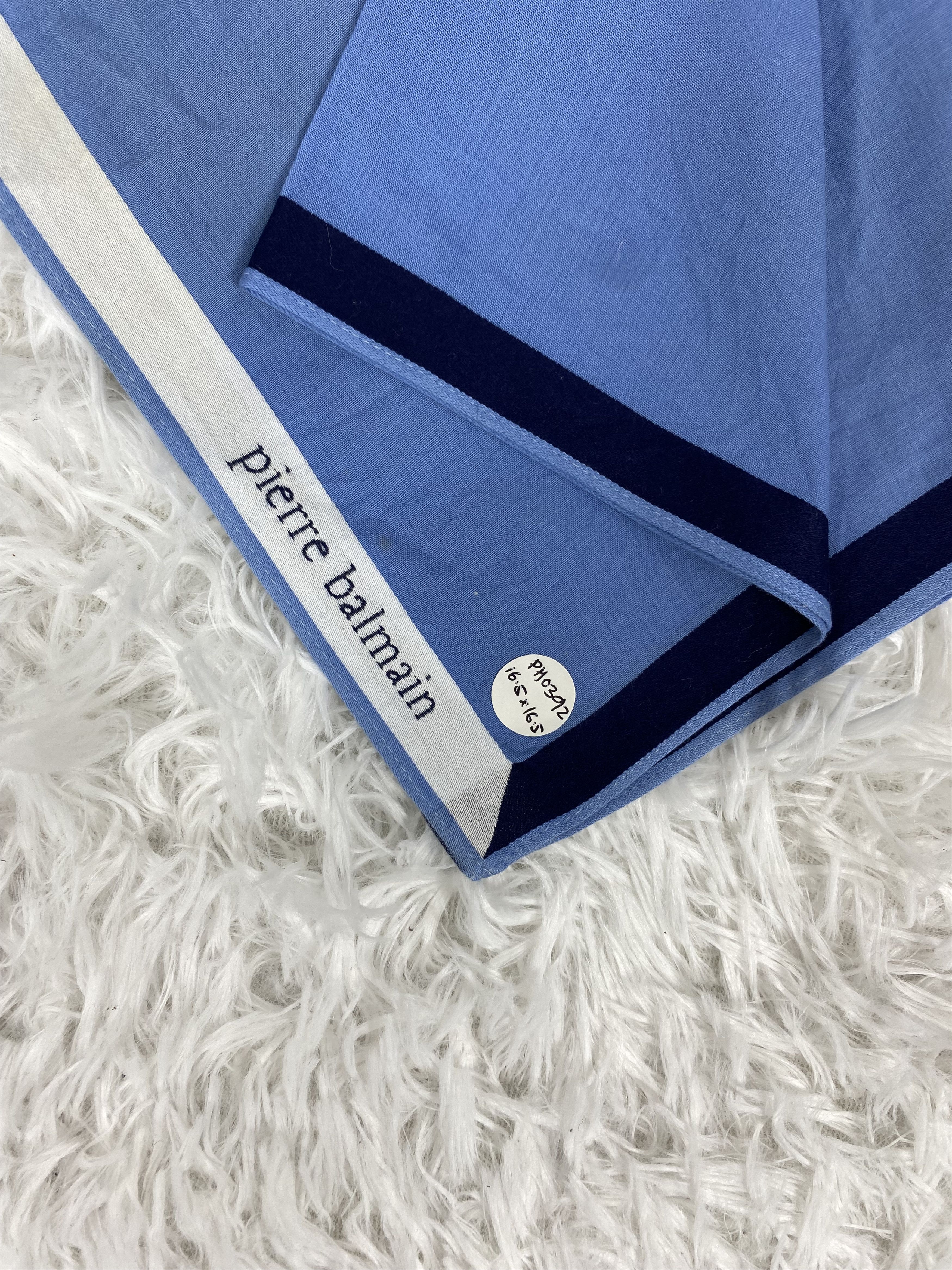 Pierre Balmain Vintage Pierre Balmain Handkerchief Neckerchief PH0392 Size ONE SIZE - 2 Thumbnail