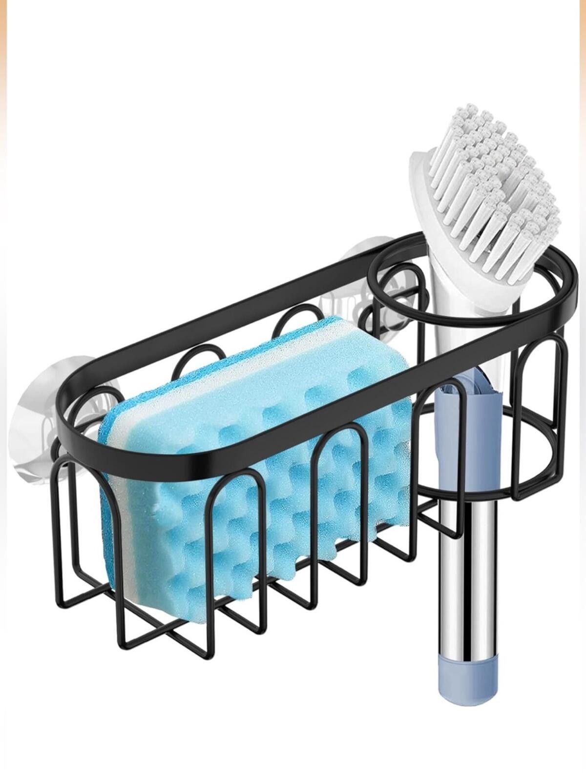 Other Kitchen Sink Caddy / Sponge Holder Organizer / Black Size ONE SIZE - 9 Thumbnail