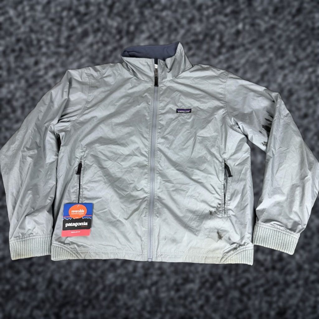 Patagonia Patagonia Ultralight Duality Jacket Mens Large Gray Reversible Full Zip Size US L / EU 52-54 / 3 - 1 Thumbnail