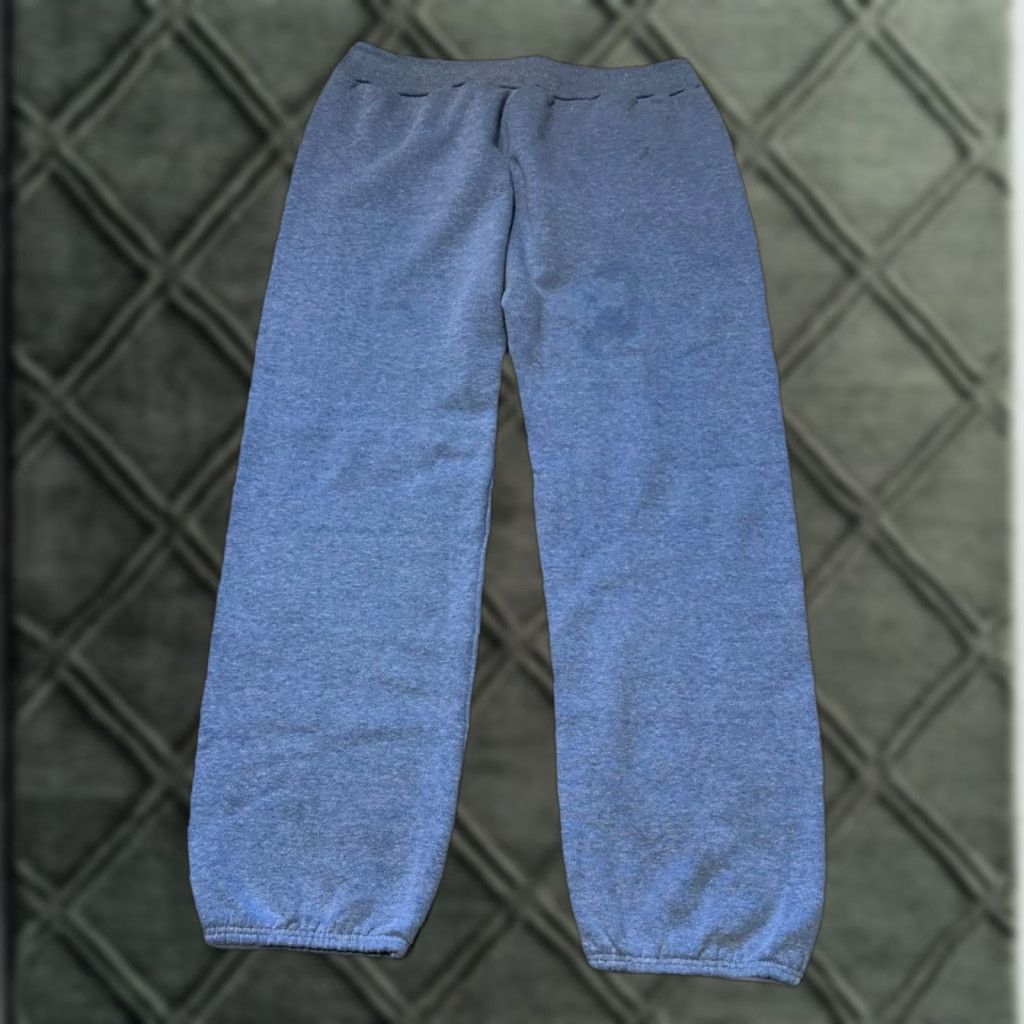 Vintage VINTAGE Sportswear Light Blue Sweatpants 50/50 Cotton Polyester Large Men Regular Pants Activewear 1970s Size US 33 - 1 Thumbnail