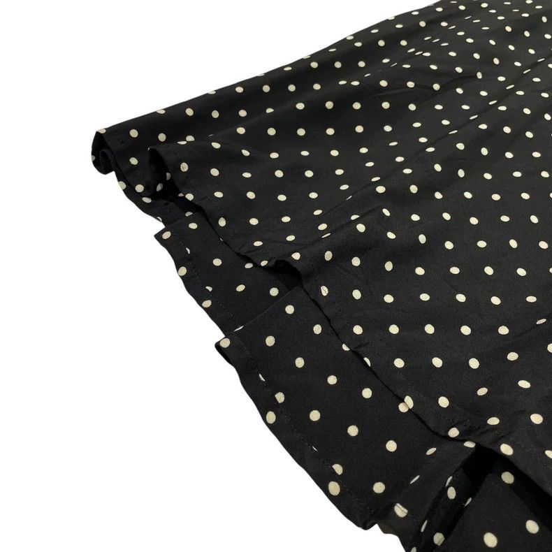 Yohji Yamamoto Yohji Yamamoto size 1 Asymmetric silk polka-dot skirt Size 25" / US 0 / IT 36 - 5 Thumbnail