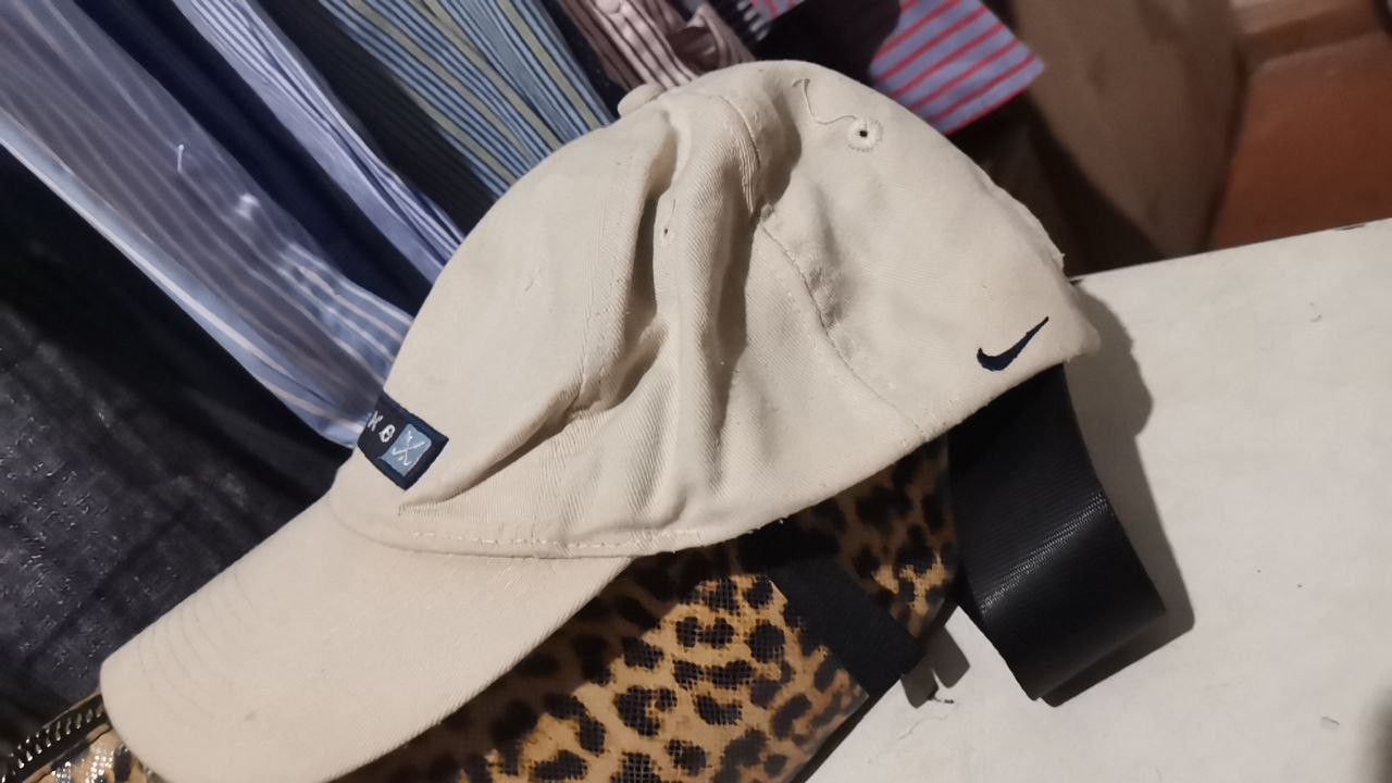 Nike Nike vintage 90s beige double logo swoosh baseball cap Size ONE SIZE - 12 Thumbnail