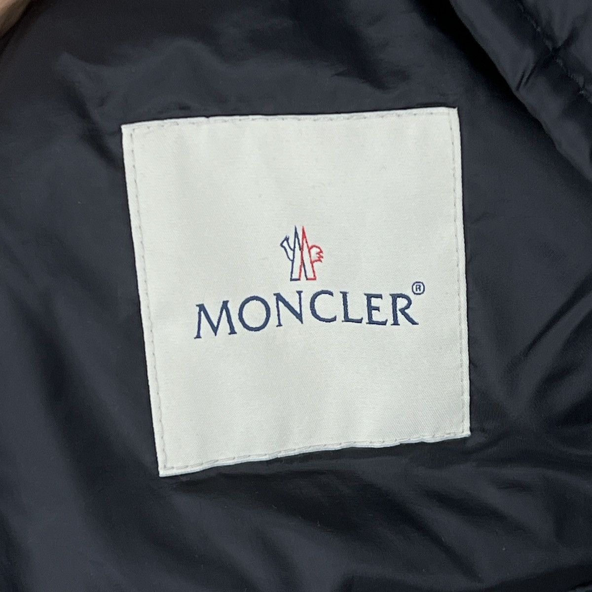Designer × Moncler Moncler Puffer Down Vest Gilet Jacket Logo Black Retro Y2K Size M / US 6-8 / IT 42-44 - 7 Thumbnail