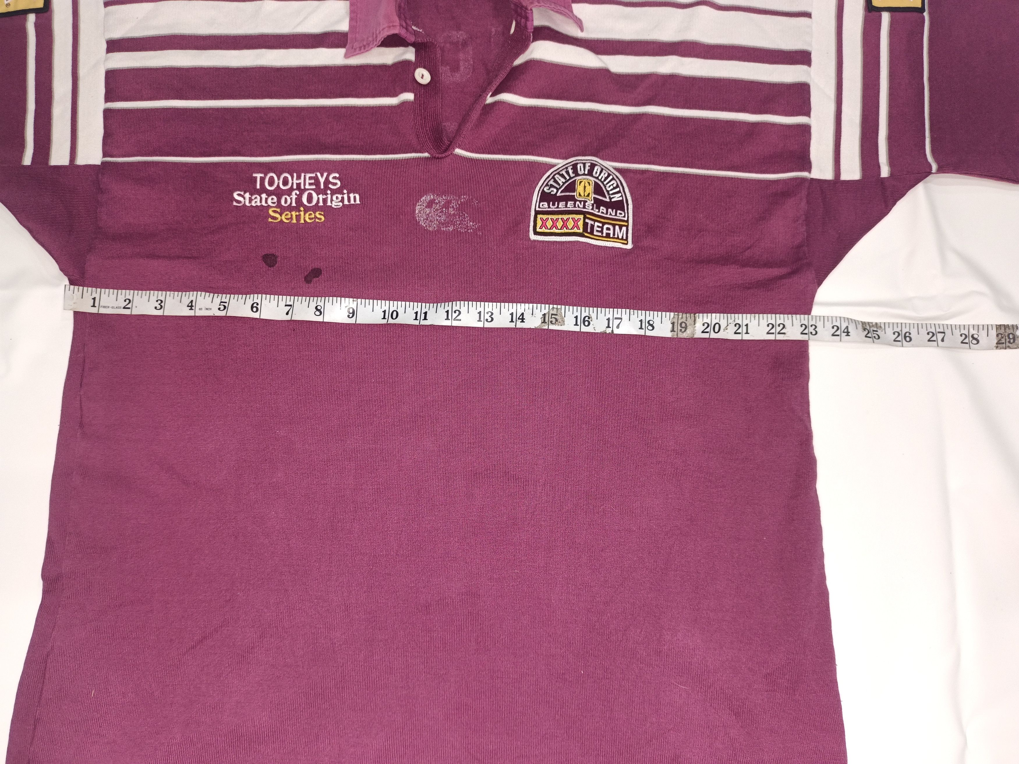 Canterbury of New Zealand × Vintage Vintage 1996 Queensland maroon rugby league jersey Size US XL / EU 56 / 4 - 4 Thumbnail