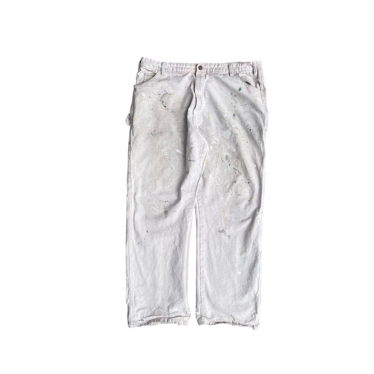 Vintage Off White Dickies Painter Pants Size 40 x 30
