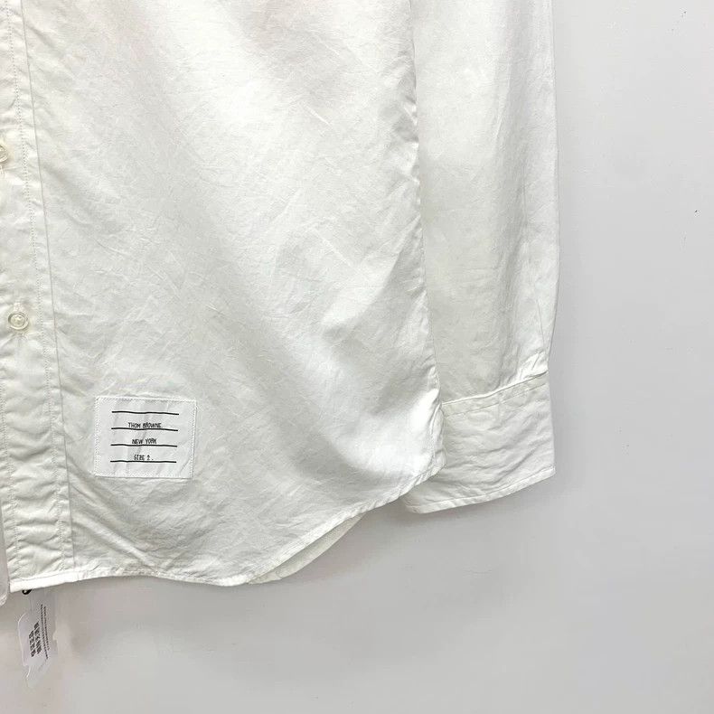 Thom Browne Thom browne White classic arm ring striped cotton lapel sin Size US M / EU 48-50 / 2 - 4 Thumbnail