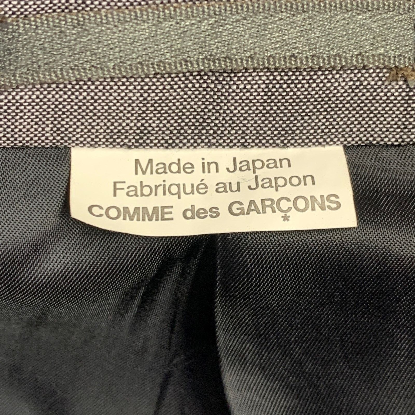 Comme des Garcons COMME des GARCONS HOMME PLUS Mohair Wool Notch Lapel Coat Size 40S - 8 Thumbnail