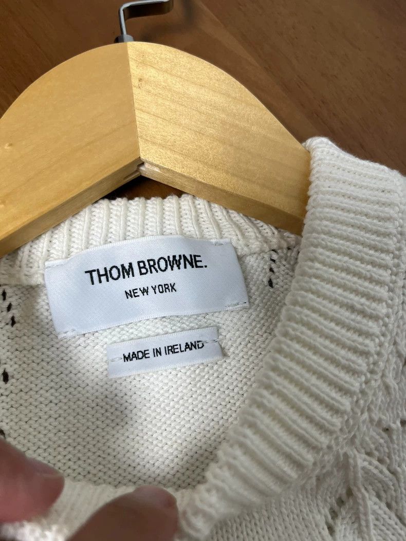 Thom Browne thom browneNew knitted short sleeves 2503-Nextarrow Size XS / US 0-2 / IT 36-38 - 4 Thumbnail