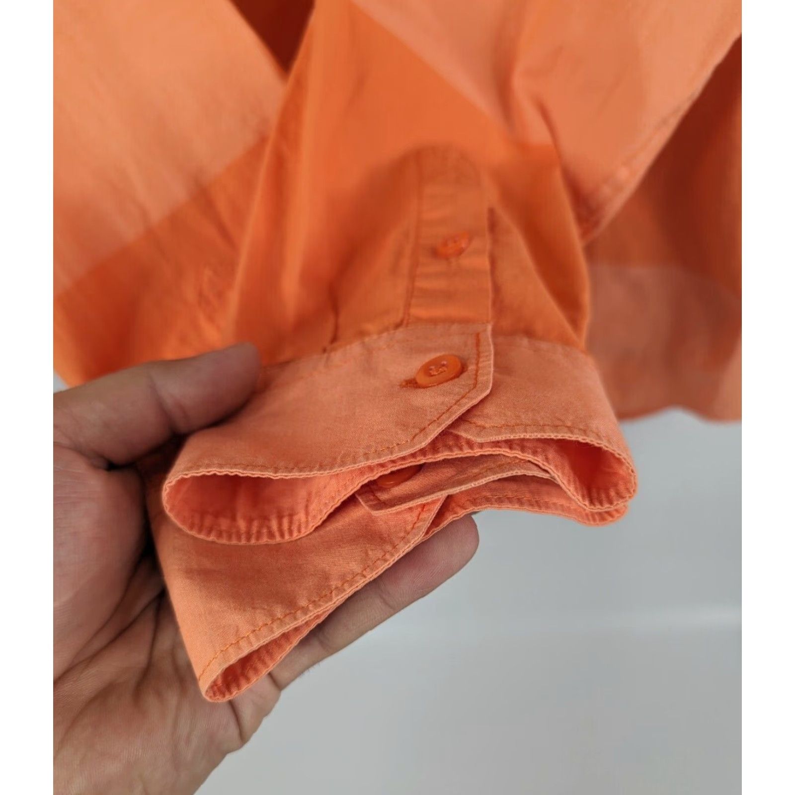 Guess Guess Men's Long Sleeve Orange Slim Fit Striped Button-Up Shirt XL User: Guess Men's Long Sleeve Orange Slim Fit Striped Button-Up Shirt XL Size US XL / EU 56 / 4 - 3 Thumbnail