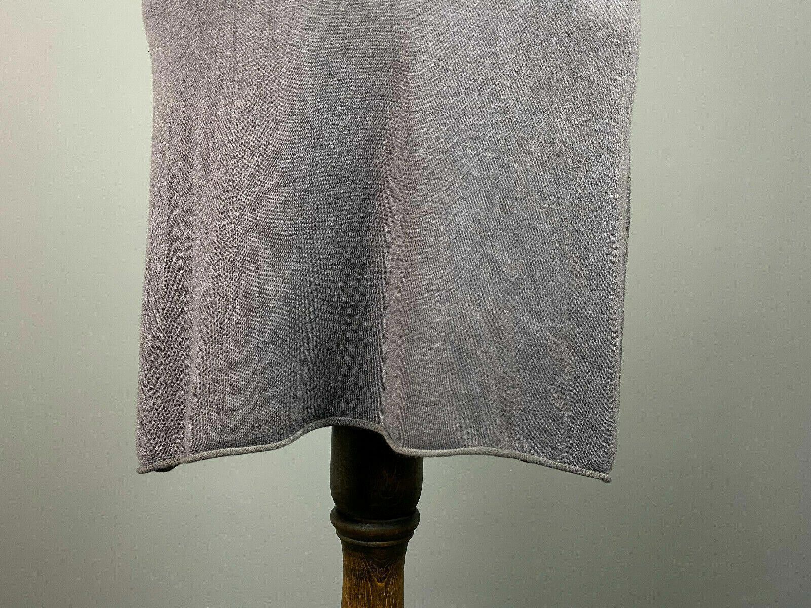 Kokaine Ladies Kookai Grey V-Neck Knee Leght A-Line Dress Size 0 Size XS / US 0-2 / IT 36-38 - 9 Thumbnail