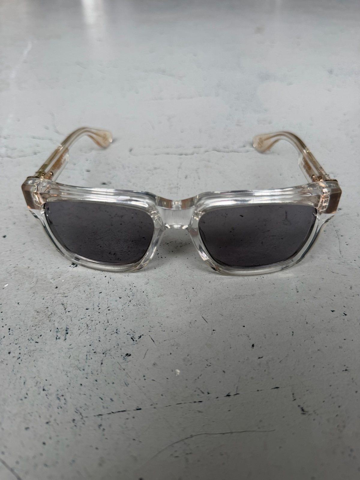 Chrome Hearts Chrome Hearts Crystal Box Officer Sunglasses Size ONE SIZE - 3 Thumbnail
