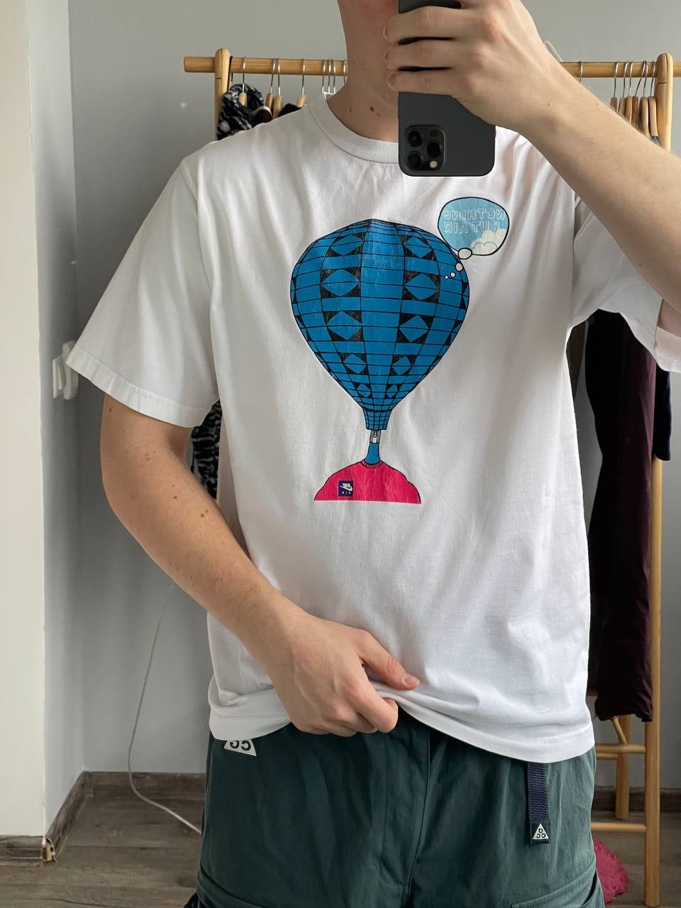 Nike × Streetwear × Vintage nike vintage y2k big logo tee Size US M / EU 48-50 / 2 - 1 Thumbnail