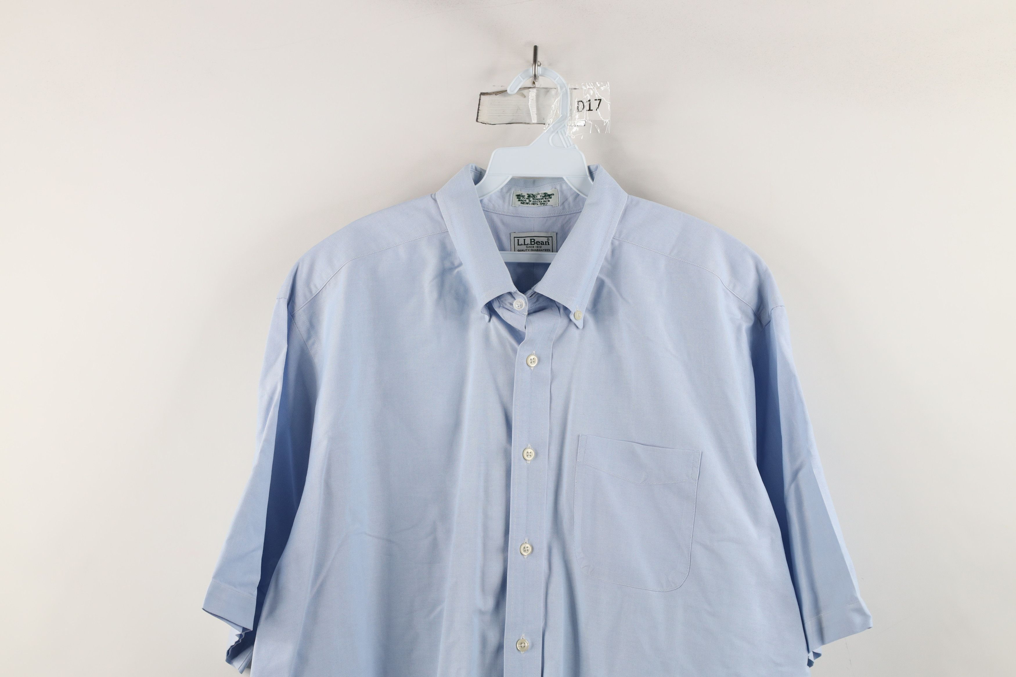 L.L. Bean × Vintage Vintage LL Bean Cotton Oxford Collared Button Down Shirt Size US M / EU 48-50 / 2 - 2 Thumbnail