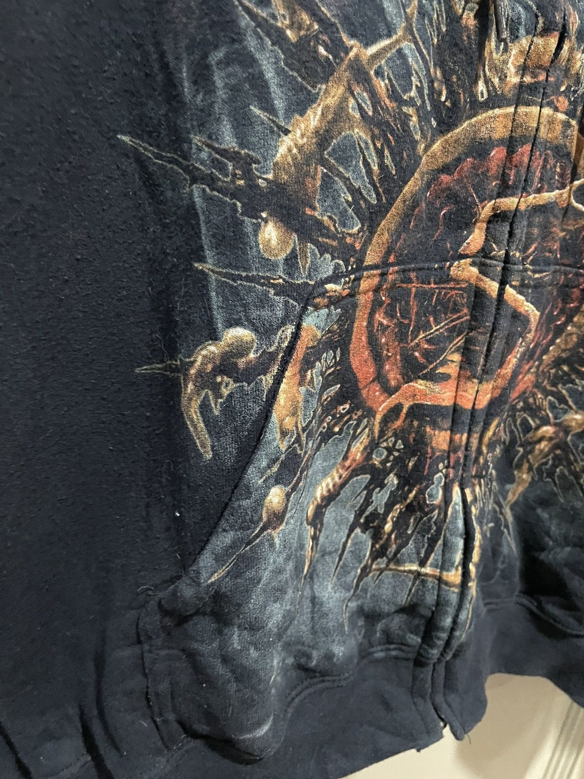 Band Tees VTG 00s Suffocation Hoodie Size US M / EU 48-50 / 2 - 9 Thumbnail