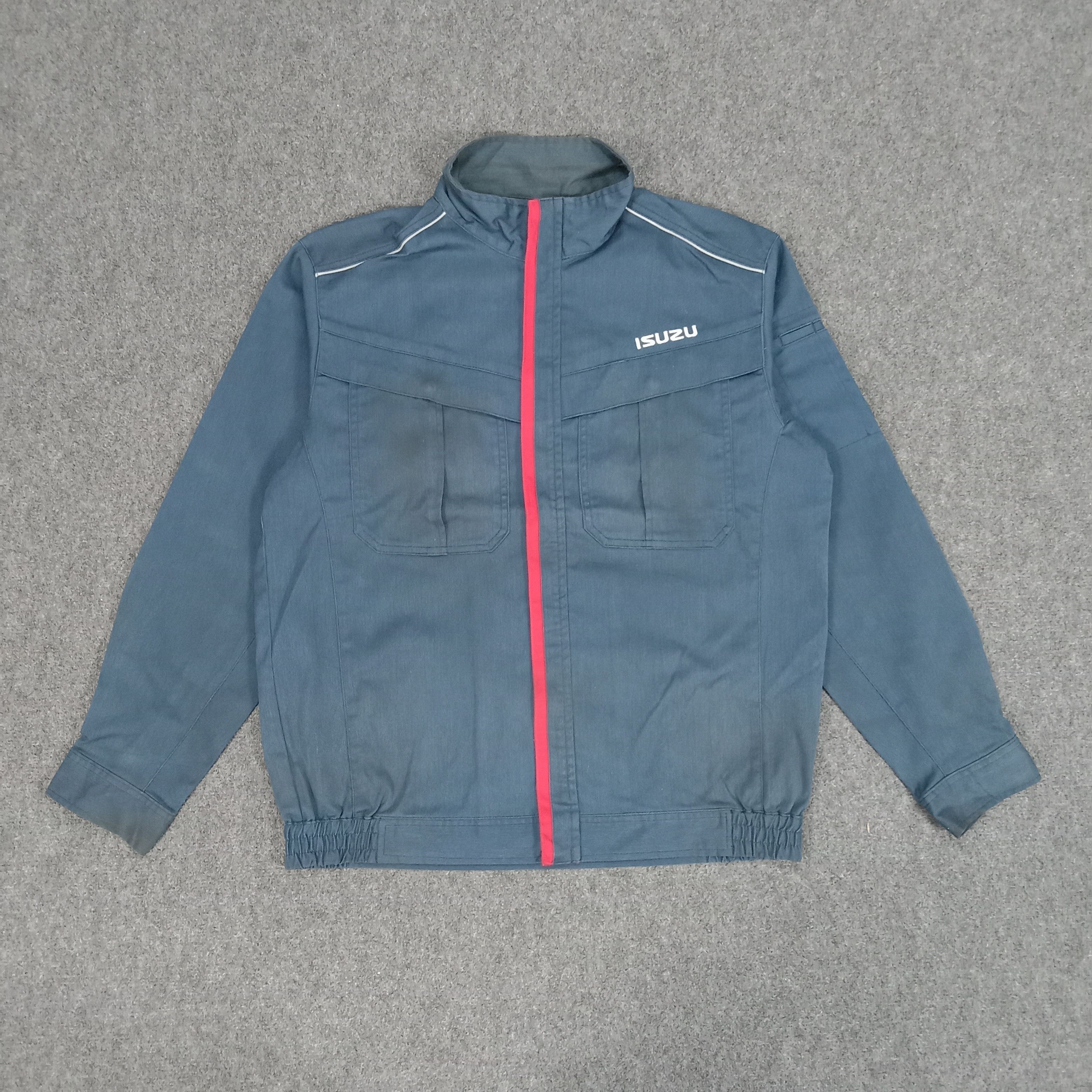 Japanese Brand × Vintage Isuzu Japanese Multinational Automobile Staff Jacket Size US L / EU 52-54 / 3 - 1 Thumbnail