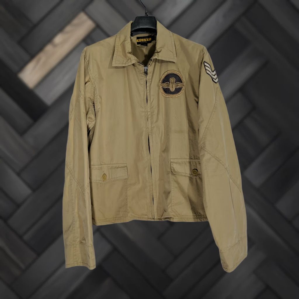 Ralph Lauren Rugby Ralph Lauren Bomber Jacket Men M Skull Wings Multicolor 90s Style Flight 25" Length Size US M / EU 48-50 / 2 - 1 Thumbnail