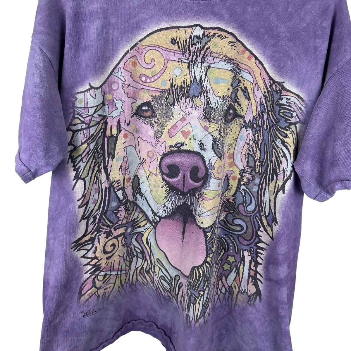 The Mountain Mens Y2K The Mountain Golden Retriever Tie Dye Shirt Size US XL / EU 56 / 4 - 5 Thumbnail
