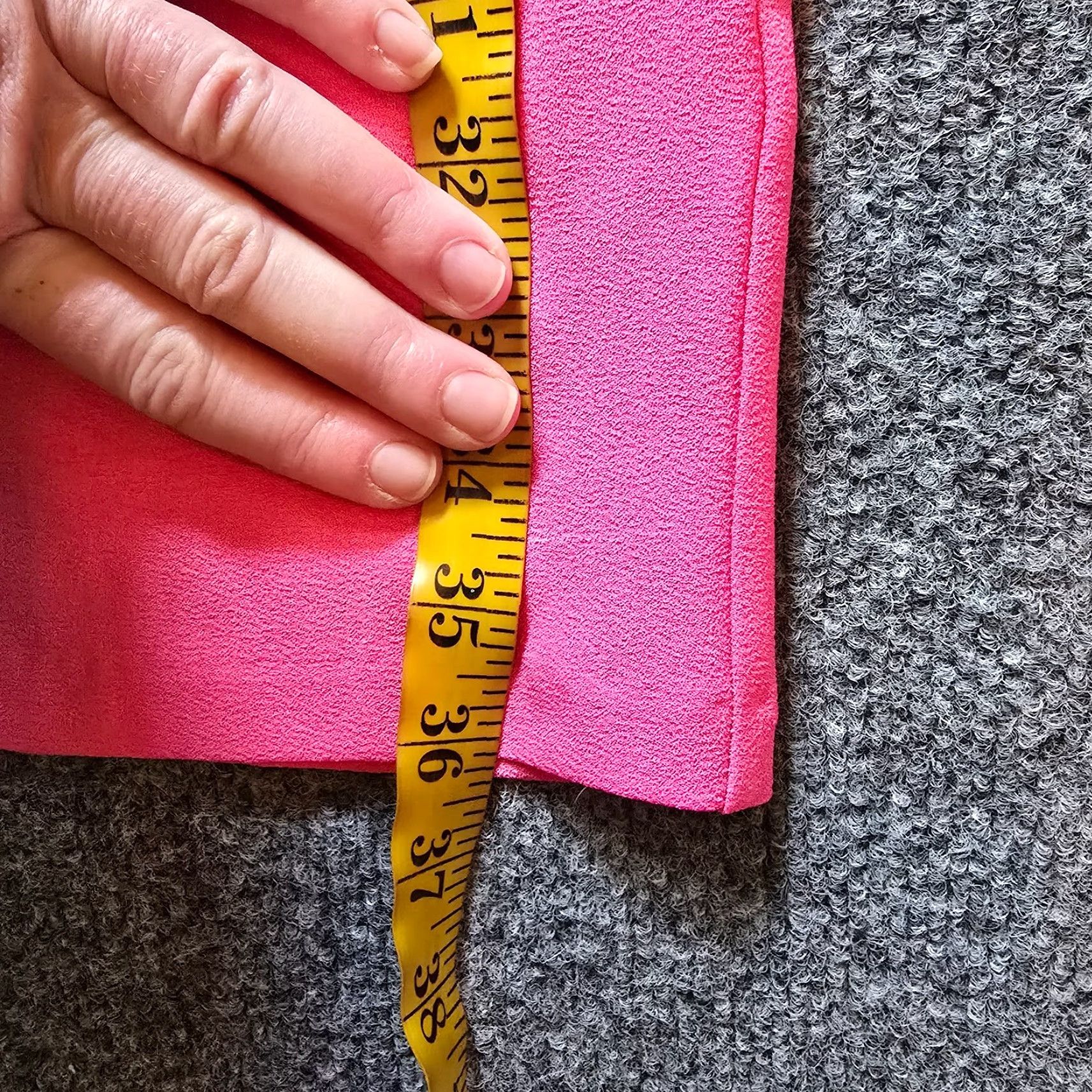 Pinko Chelsea 28 Dress Womens Size Small Pink Shift Short Sleeve Minimalist Capsule Dress Size 28" / US 6 / IT 42 - 6 Thumbnail