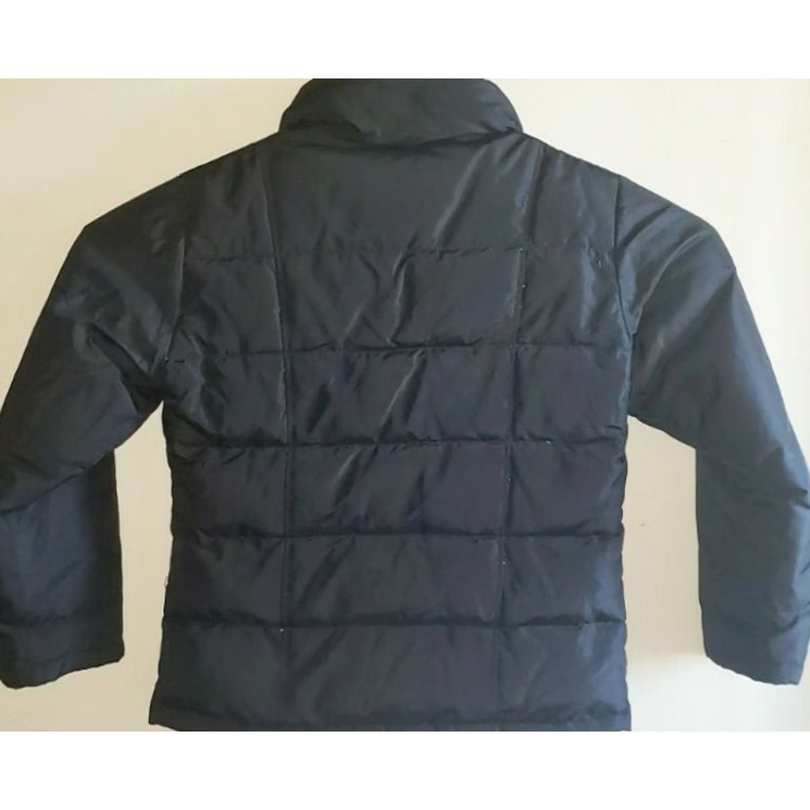Vintage VINTAGE Underground Men's M Black Puffer Coat Jacket Down Filled Full Zip Size US M / EU 48-50 / 2 - 2 Thumbnail