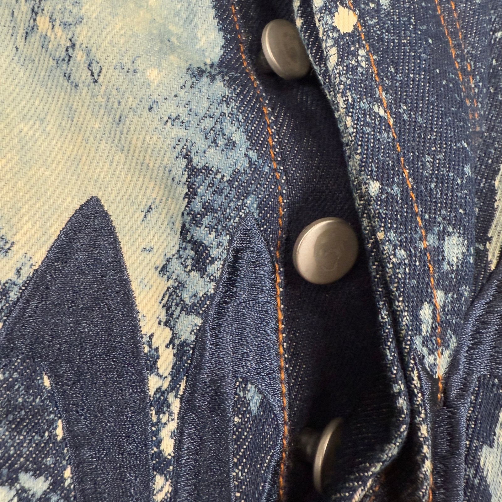 Revenge Revenge Hand Bleached Denim Jeans *1/100 LIMITED RELEASE* Size US 34 / EU 50 - 5 Thumbnail