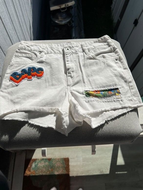 Bape Bape Jean shorts Size 27" / US 4 / IT 40 - 1 Thumbnail