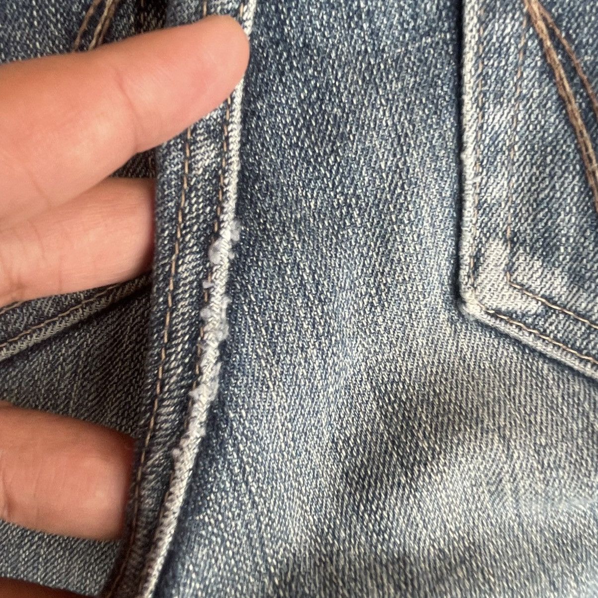 Edwin 🔥🇯🇵Vintage Edwin Stoned Washed Miss Women Slim Fit Jeans Size 28" / US 6 / IT 42 - 12 Thumbnail