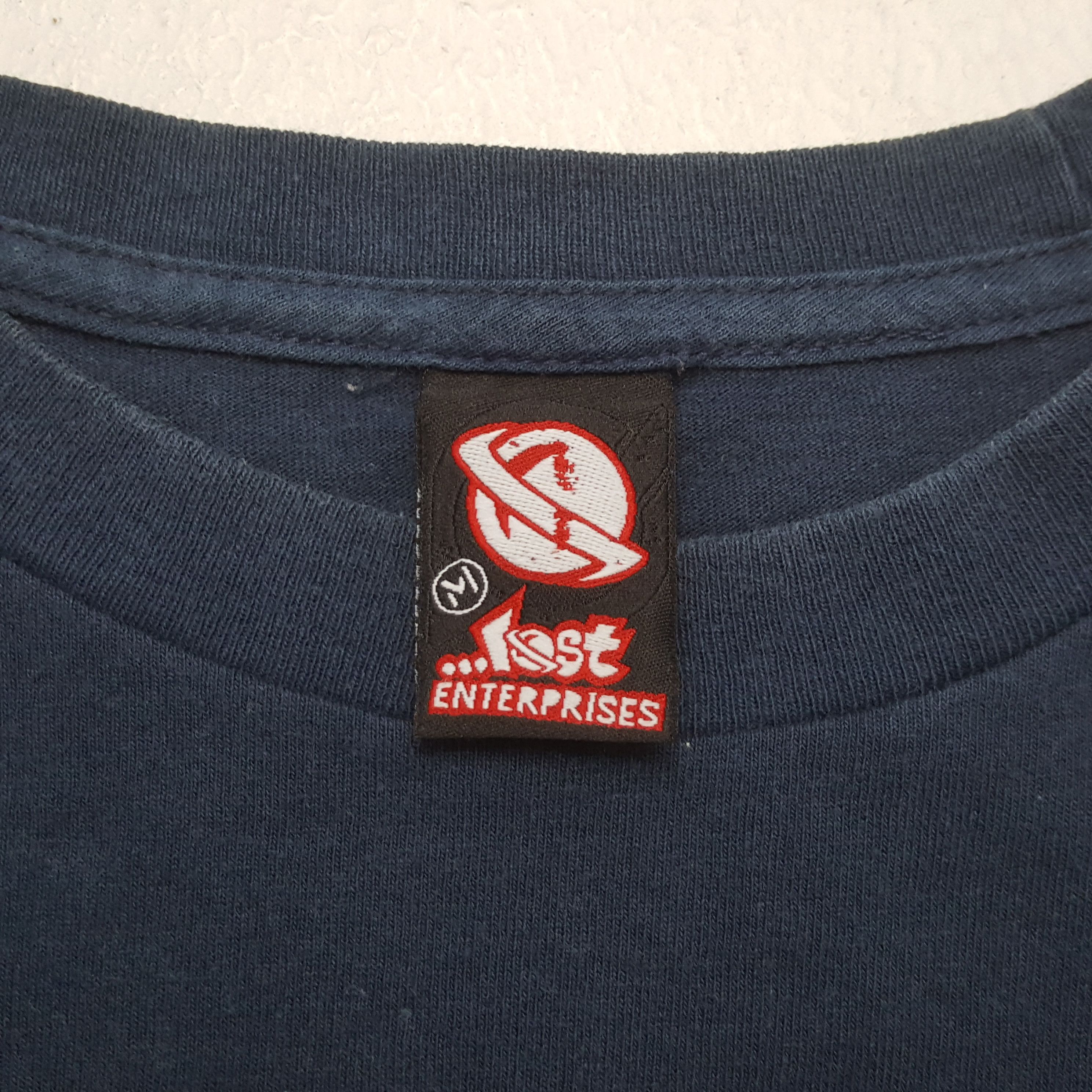 Lost Enterprises Vintage Lost Skateboard Streetwear Style T-shirt RR13 Size US M / EU 48-50 / 2 - 5 Thumbnail
