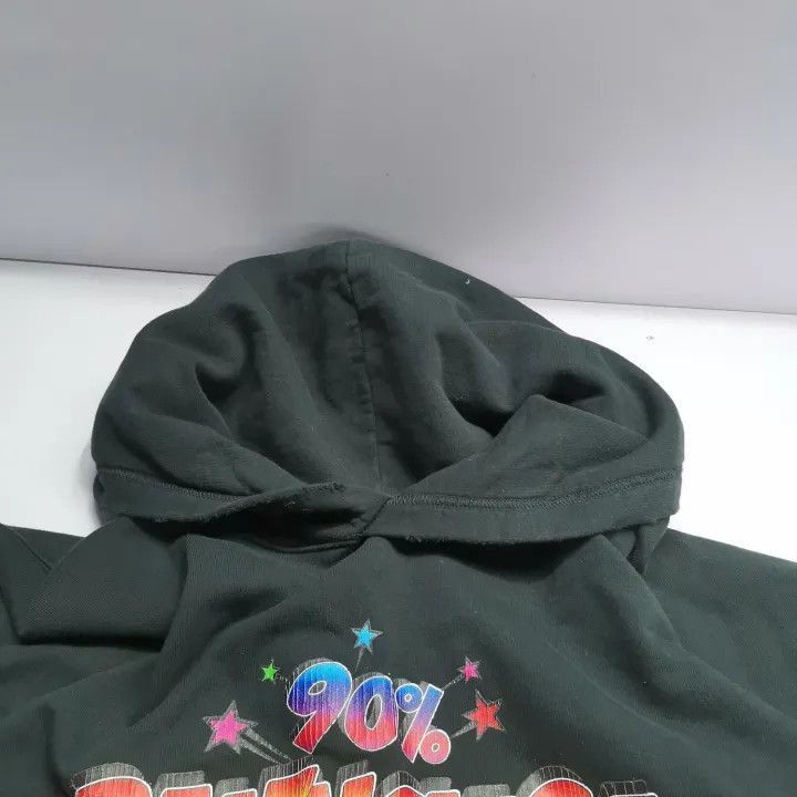 Balenciaga Balenciaga Balenciaga Black Colorful Logo Distressed Hoodi Size US M / EU 48-50 / 2 - 3 Thumbnail