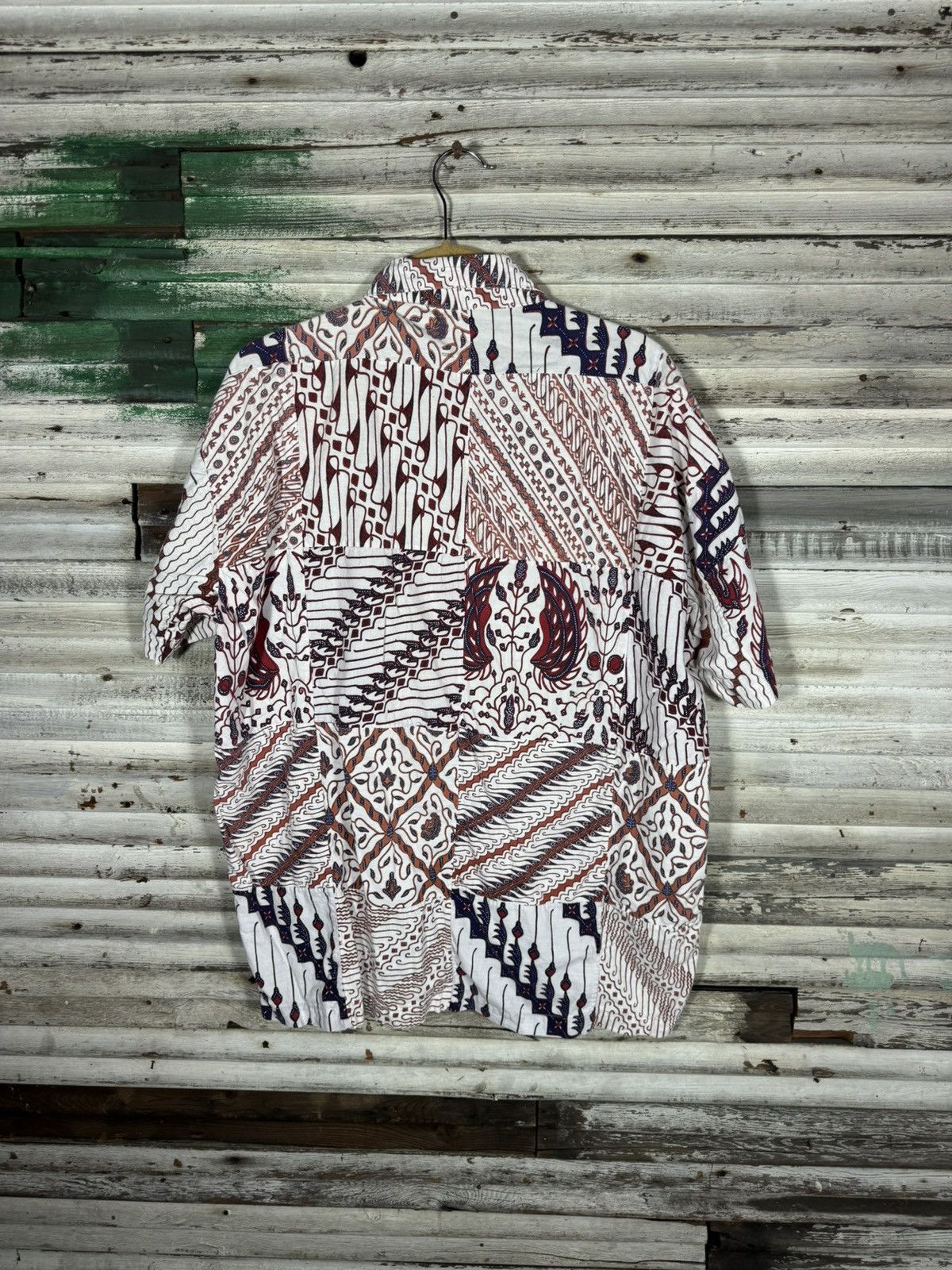 Vintage Vintage AOP Button Up Shirt Size US XL / EU 56 / 4 - 2 Thumbnail