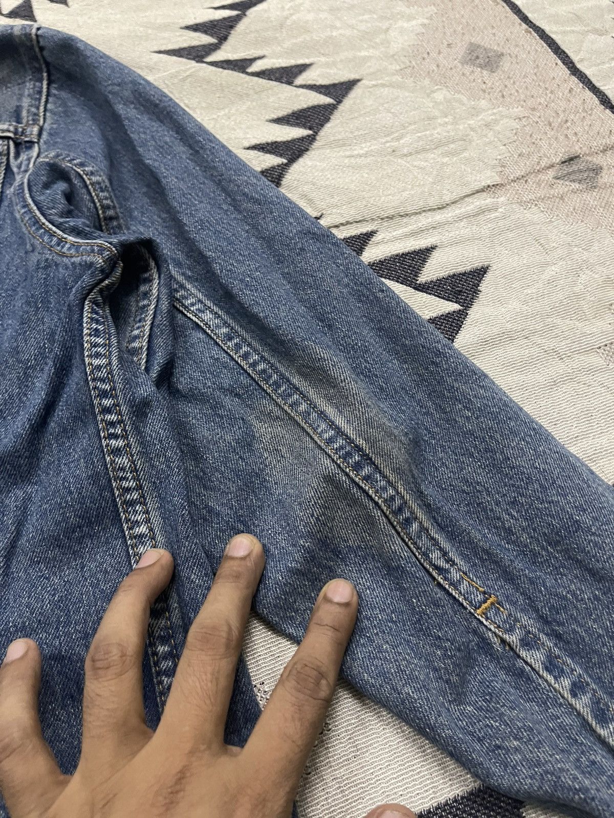 Levi's Vintage Clothing VINTAGE LEVIS DENIM JEANS TRUCKER JACKET SZ34 Size XXS / US 00 / IT 34 - 17 Thumbnail