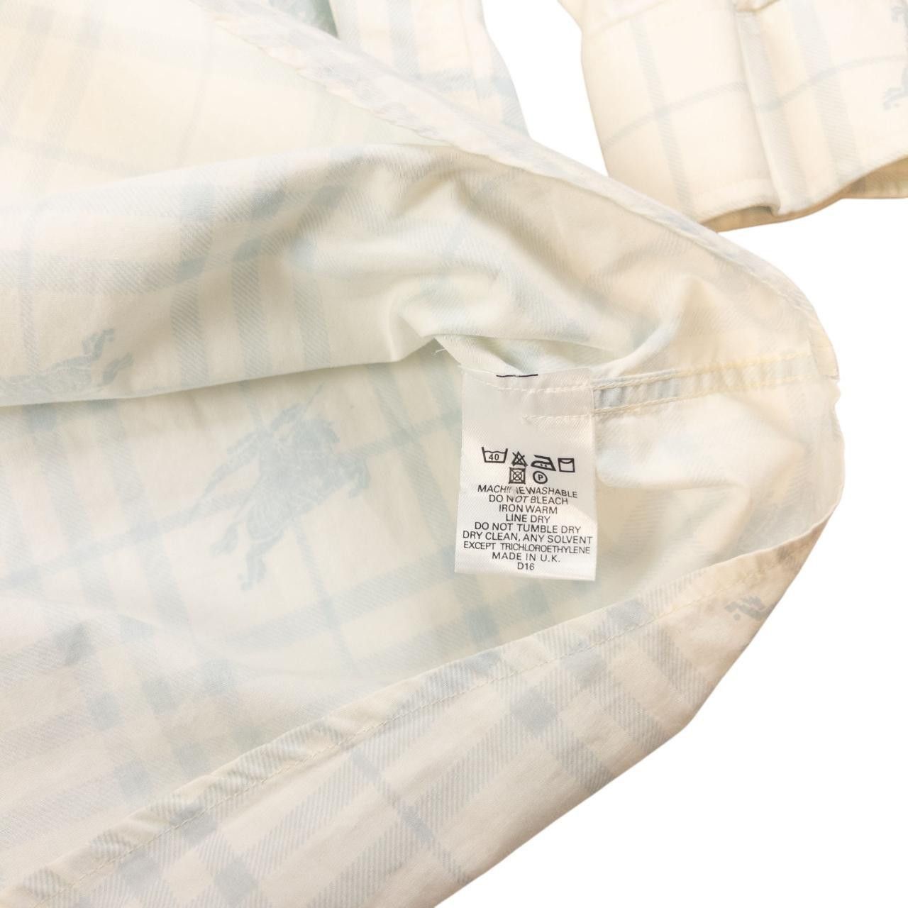 Burberry Burberry Nova Check Monogram Button Up Shirt Size XXL Size US XXL / EU 58 / 5 - 7 Thumbnail