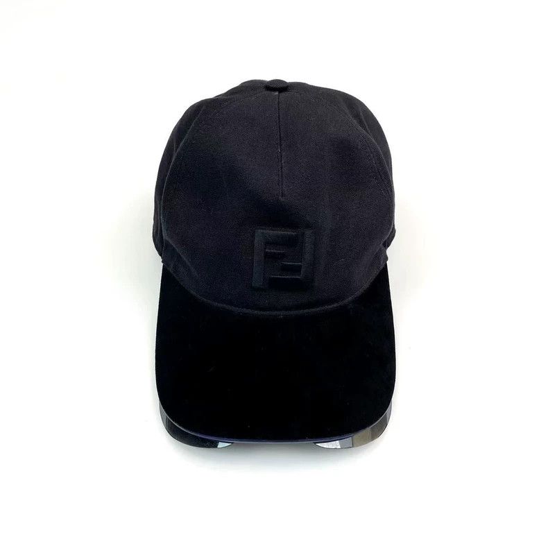 Fendi Fendi Black double F sunglasses baseball cap Size ONE SIZE - 2 Thumbnail