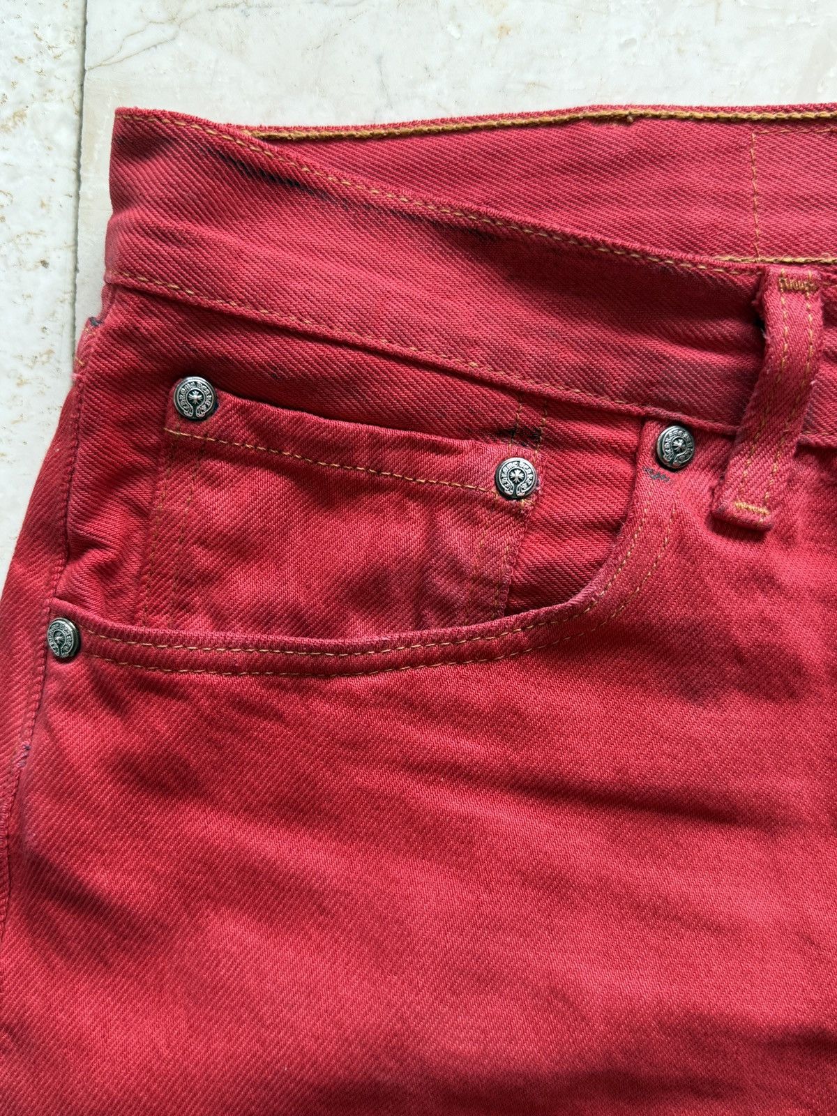 Chrome Hearts Chrome hearts Levi 501 jeans Size US 38 / EU 54 - 3 Thumbnail