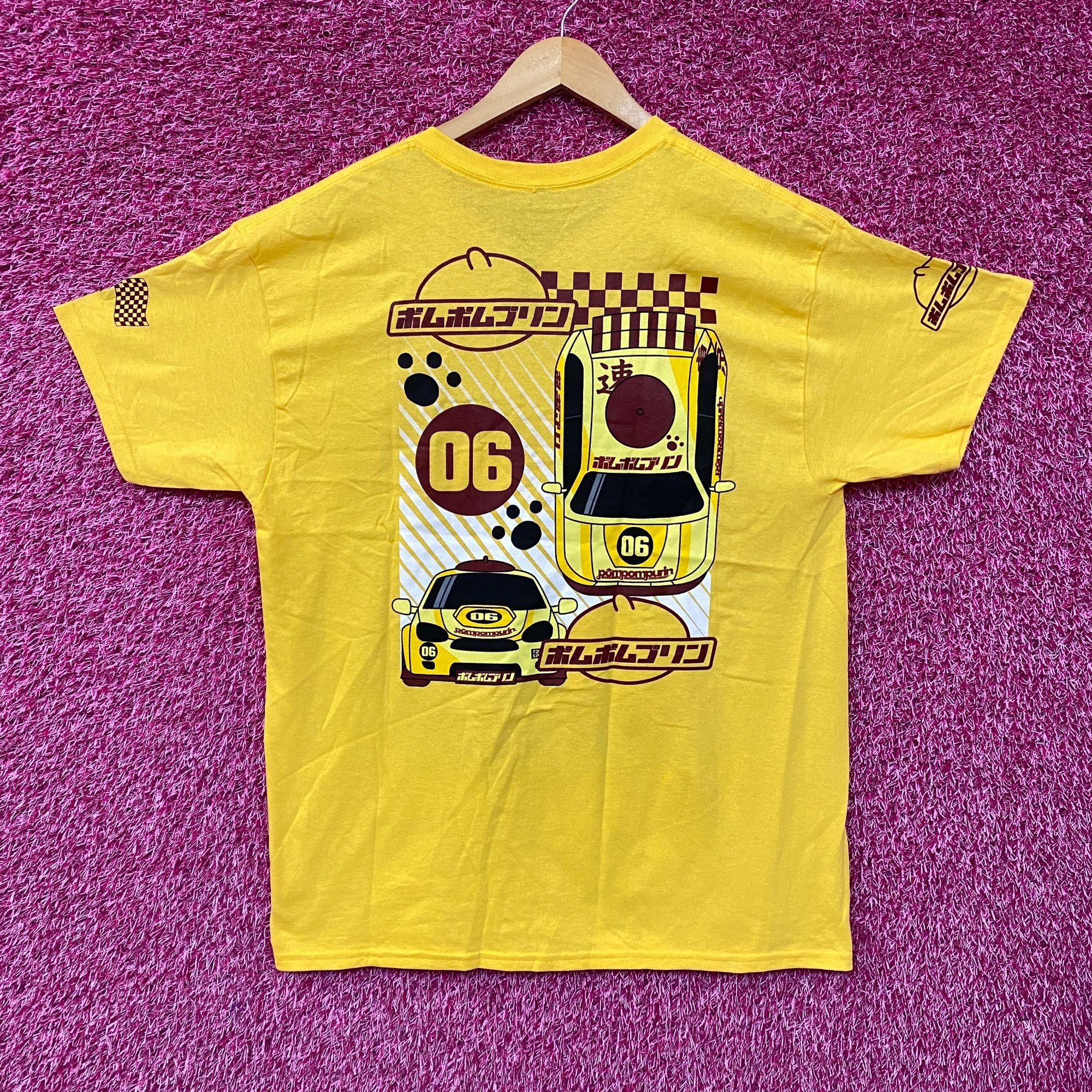 Other Sanrio Pompompurin Racing Kawaii Print T-Shirt Large Size US L / EU 52-54 / 3 - 4 Thumbnail