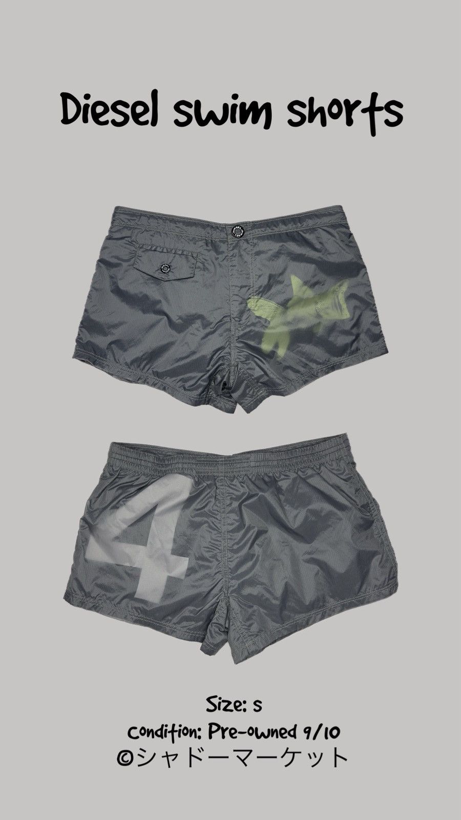 Diesel Diesel swim shorts Size 25" / US 0 / IT 36 - 1 Thumbnail