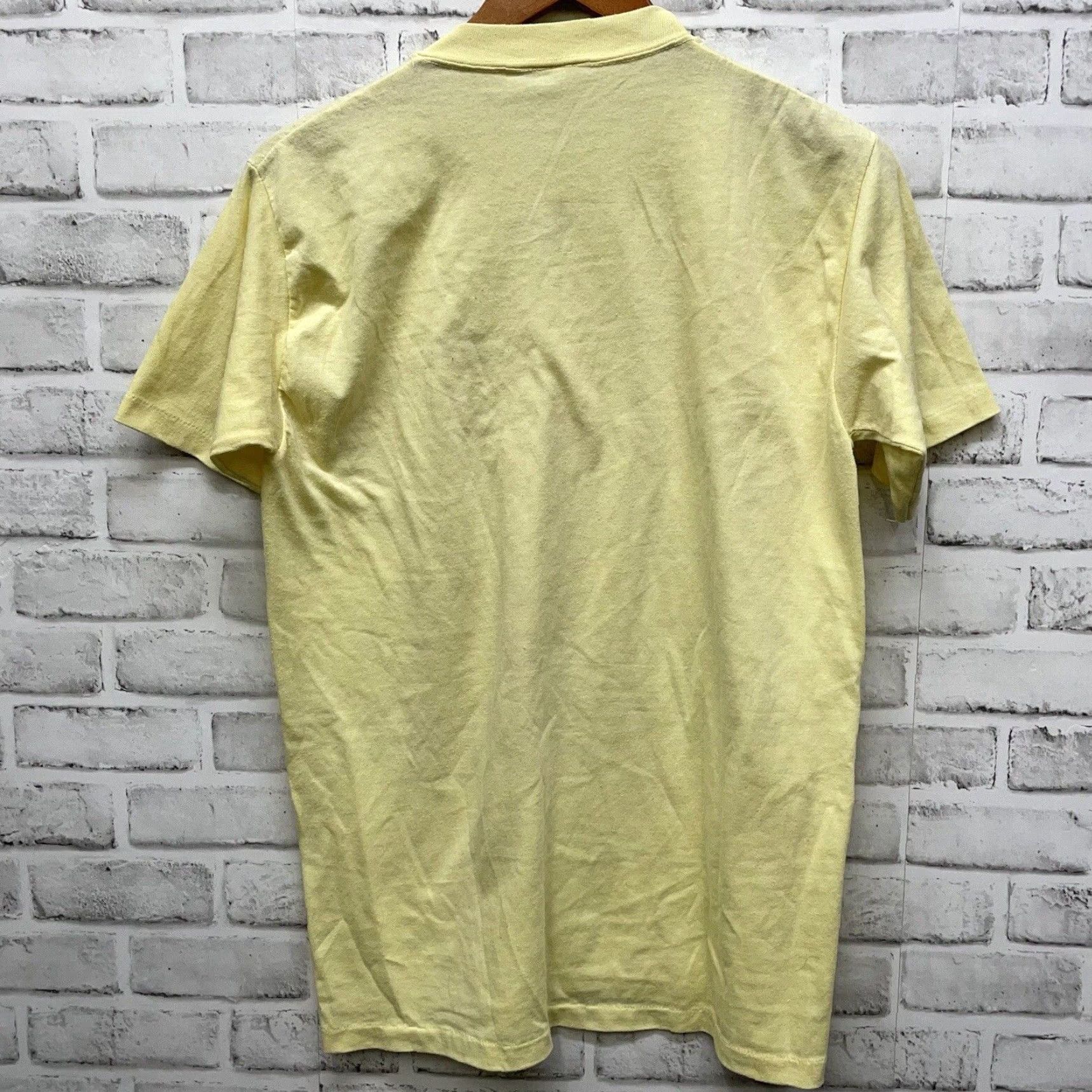 Vintage VINTAGE Gulf Coast Sportswear TURKEY Graphic T-Shirt Mens Size L Yellow USA SINGLE STITCH Size US L / EU 52-54 / 3 - 5 Thumbnail
