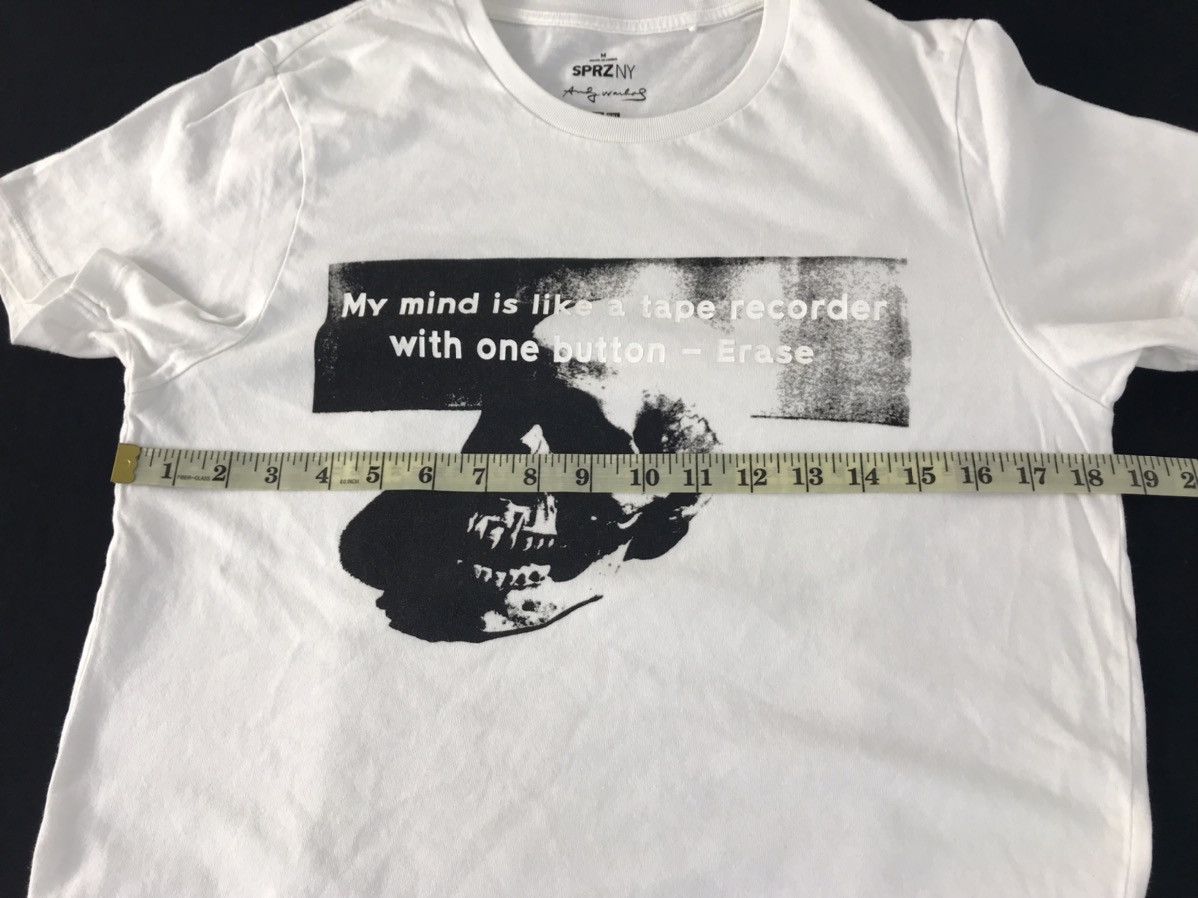Andy Warhol Andy Warhol Humour Says Big Skull Box Logo Printed Tee Size US S / EU 44-46 / 1 - 8 Thumbnail