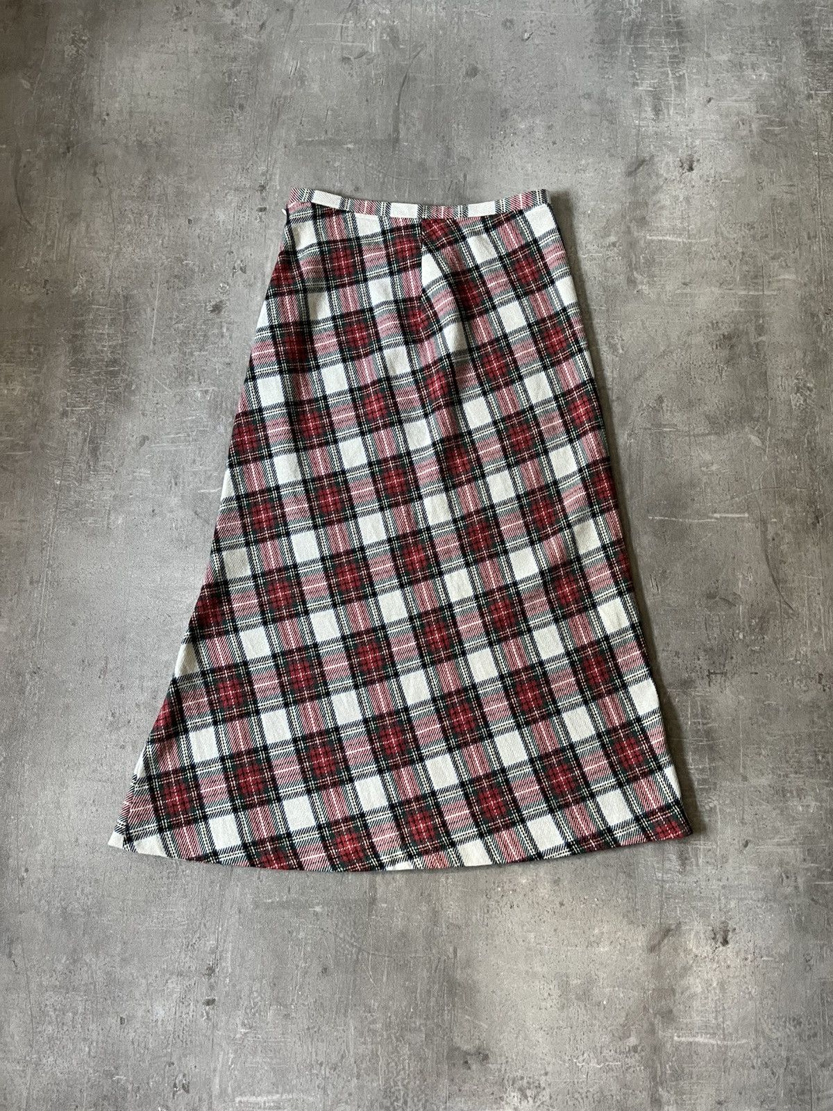 Yohji Yamamoto Y's Yohji Yamamoto wool checke skirt multicolor Size 28" / US 6 / IT 42 - 1 Thumbnail