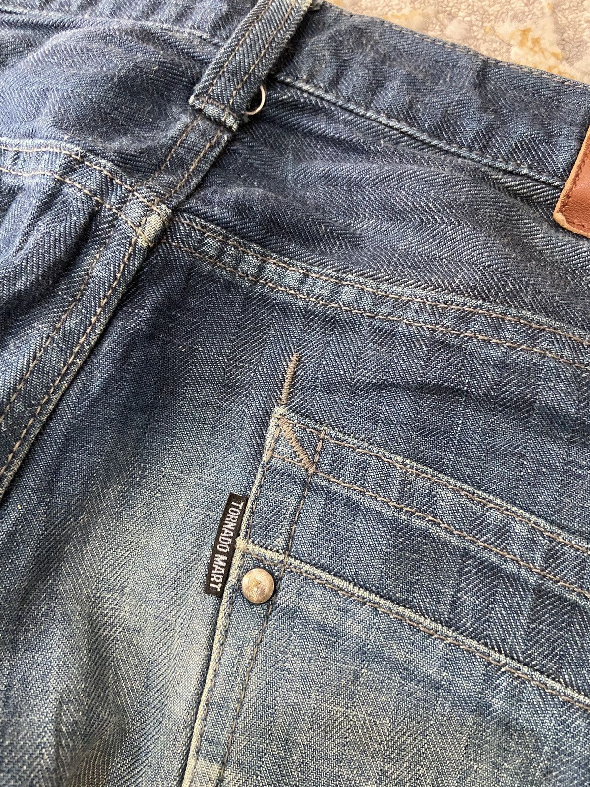 If Six Was Nine × Japanese Brand × Tornado Mart TORNADO FLARE WIDE JEANS 70s VIBES ❤️‍🔥🇯🇵 Size US 34 / EU 50 - 10 Thumbnail