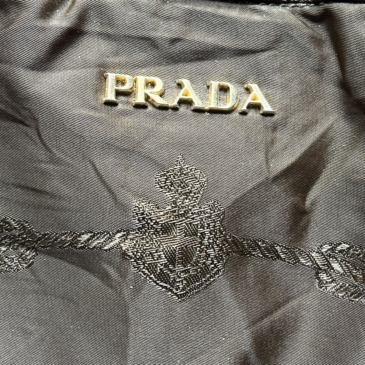 Prada PRADA Tessuto Drawstring Nylon Tote Bag Size ONE SIZE - 5 Thumbnail