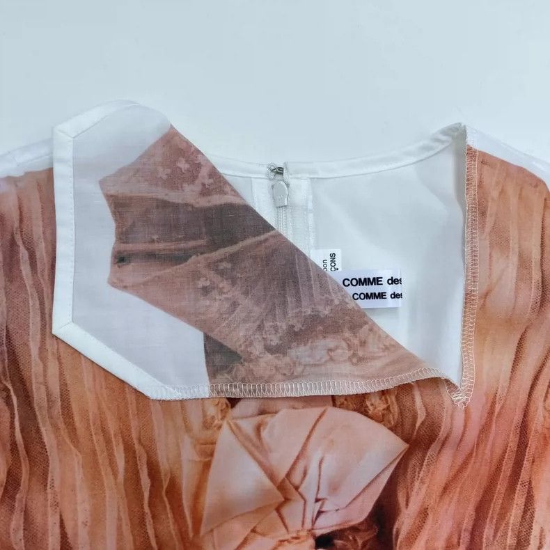 Comme des Garcons Comme Des Garcons Tangerine Vintage Pattern Top Size XS / US 0-2 / IT 36-38 - 8 Thumbnail