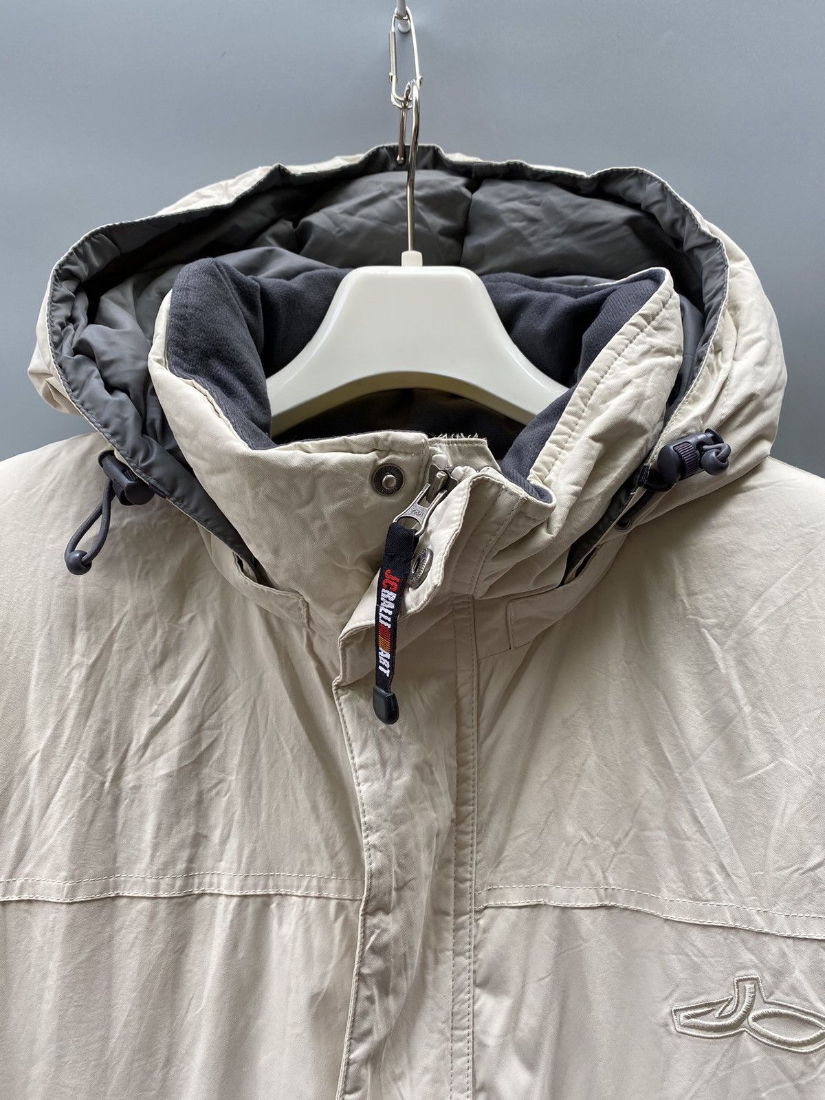 Japanese Brand × Sports Specialties Rare 90s Jackie Chan x Mitsubishi Ralliart Down Parka Jacket Size US XXL / EU 58 / 5 - 7 Thumbnail