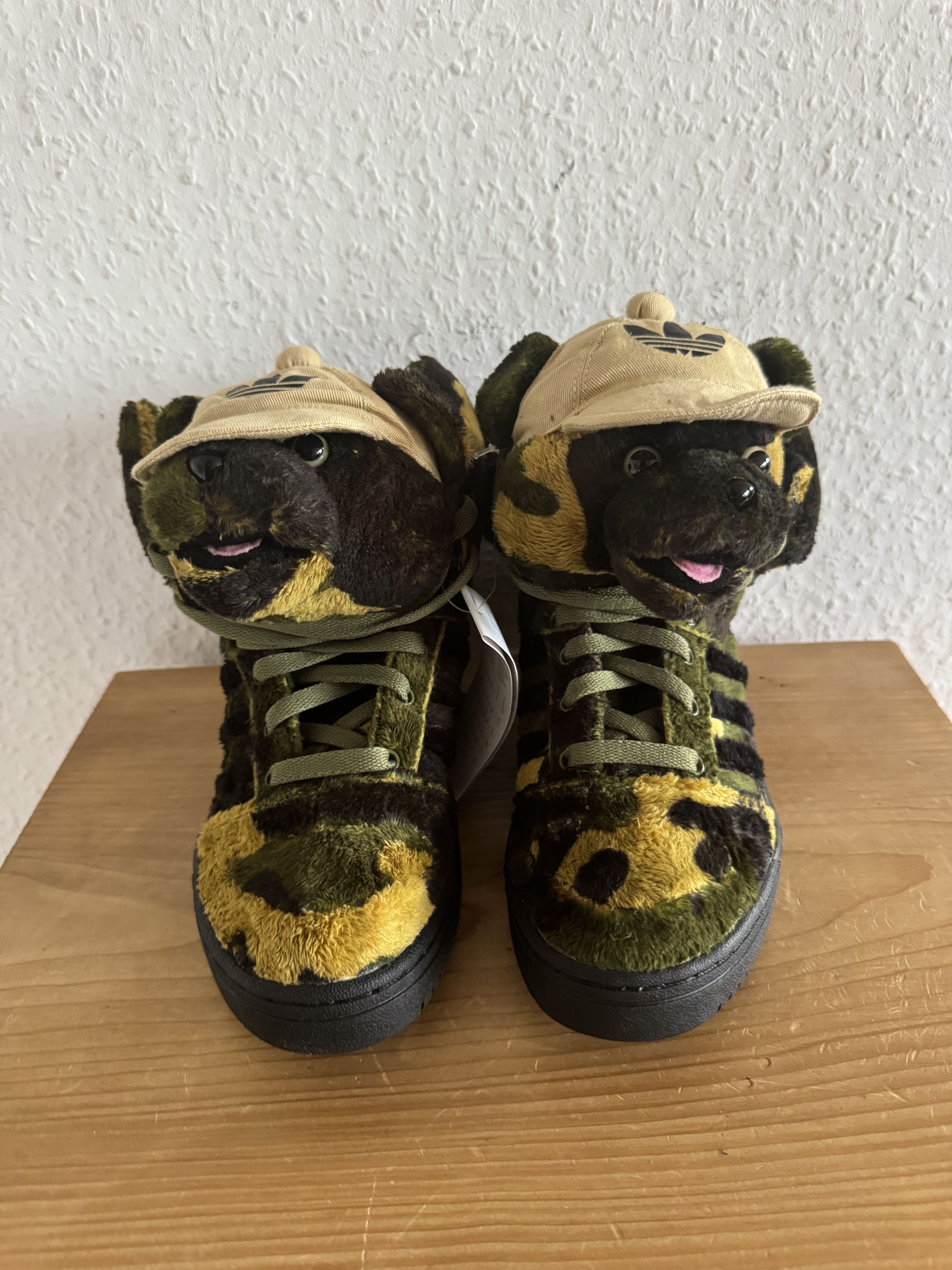 adidas gazelle silver green womens X 2011 Jeremy Scott Panda Bear Sneaker – Archive Reloaded main image 0