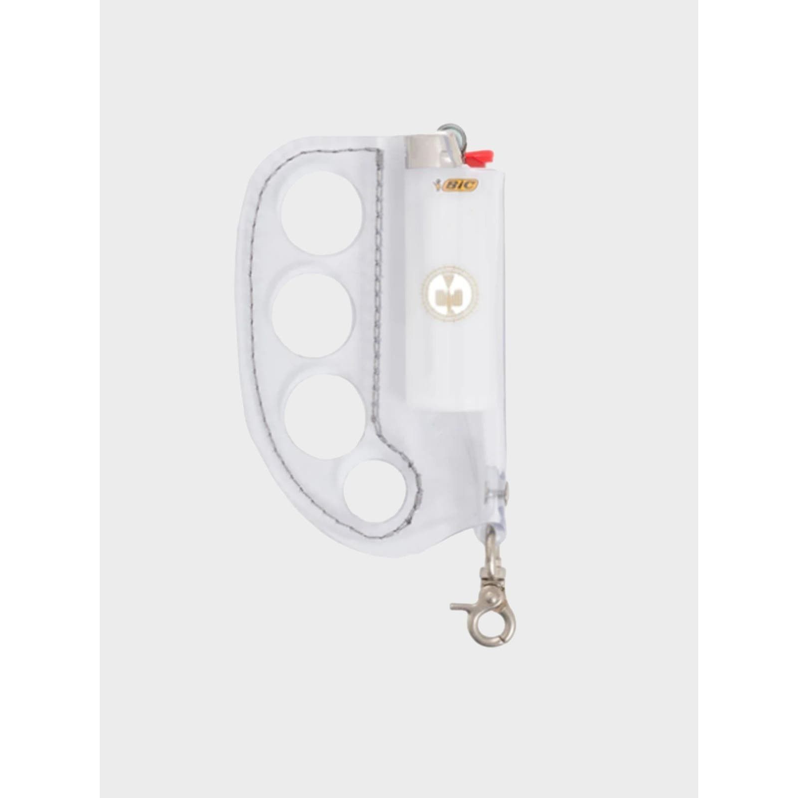 image of Blackmeans Pvc Lighter Holder in White, Men's
