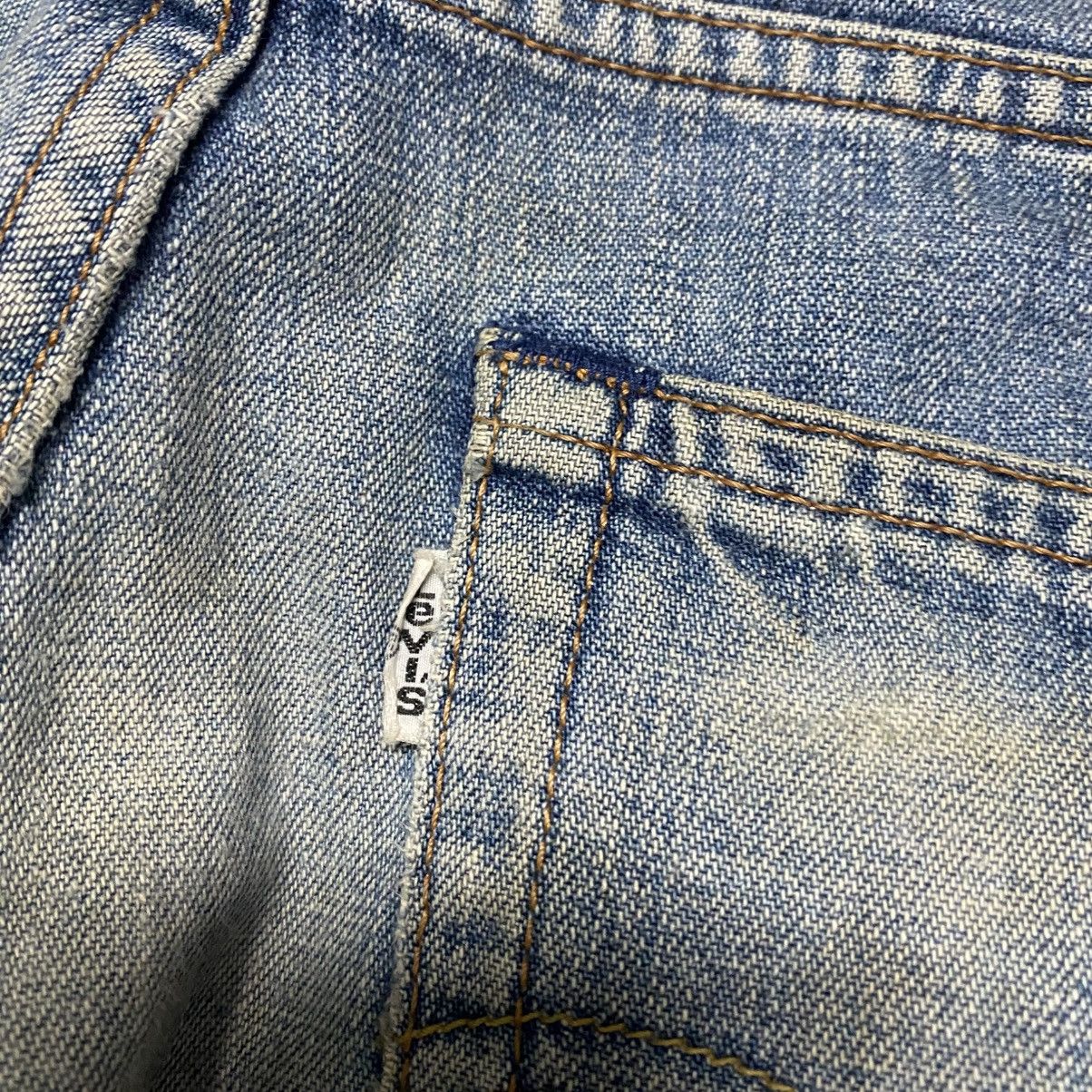 Levi's Vintage Levis 503 Distressed Denim Selvedge Jeans Size US 29 - 19 Thumbnail