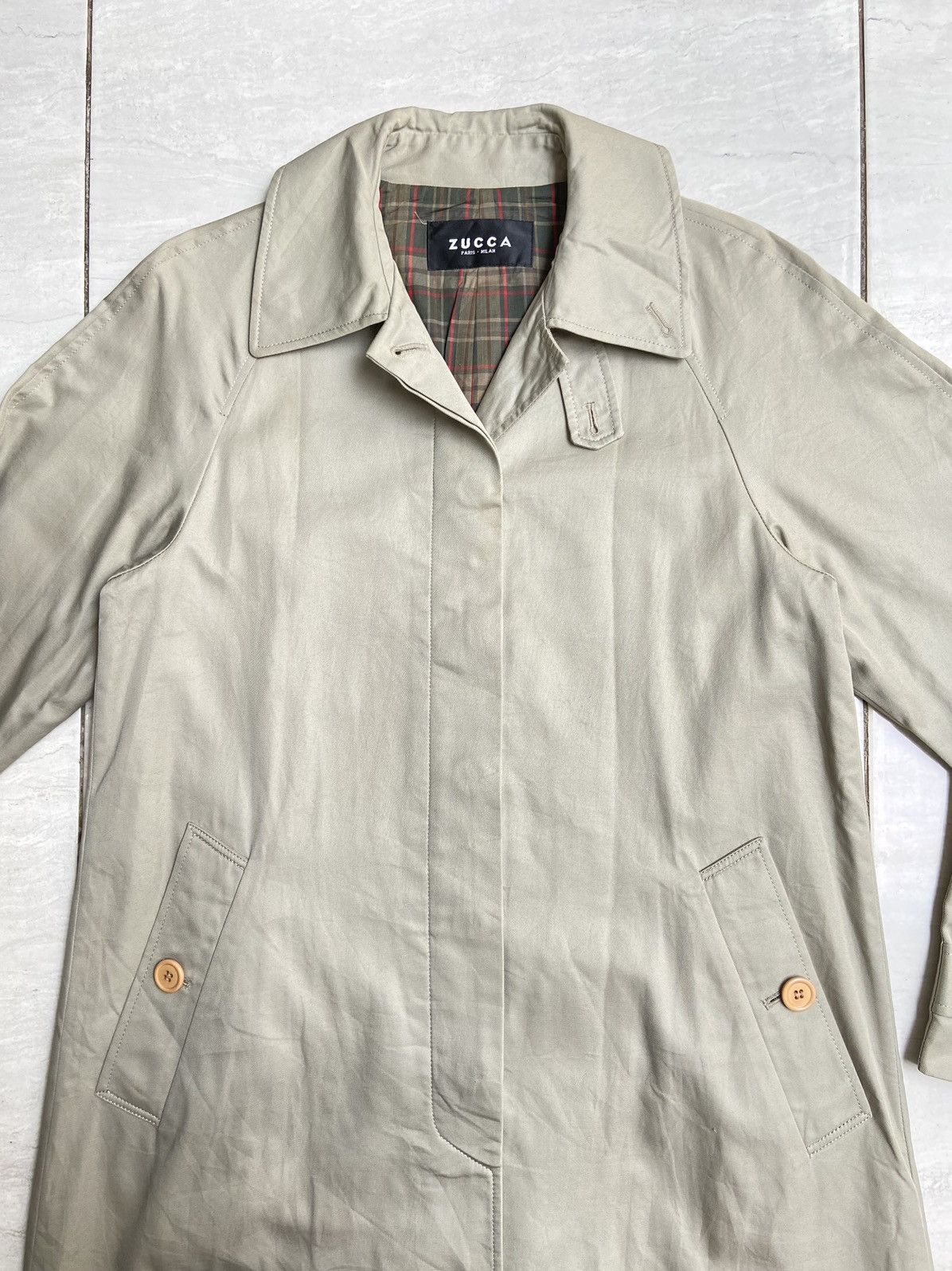 Issey Miyake × Japanese Brand × Zucca ZUCCA PARIS Long Jacket Size US XS / EU 42 / 0 - 8 Thumbnail
